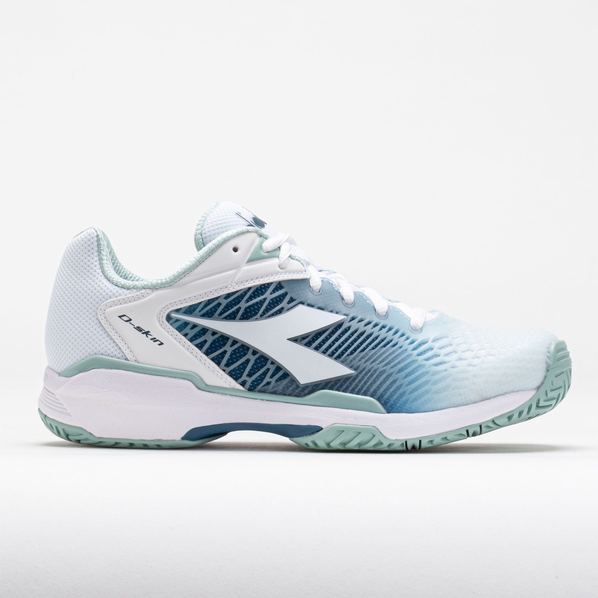 117730_3 Diadora Speed Competition 7+ AG Womens White/Legion Blue - Image 1