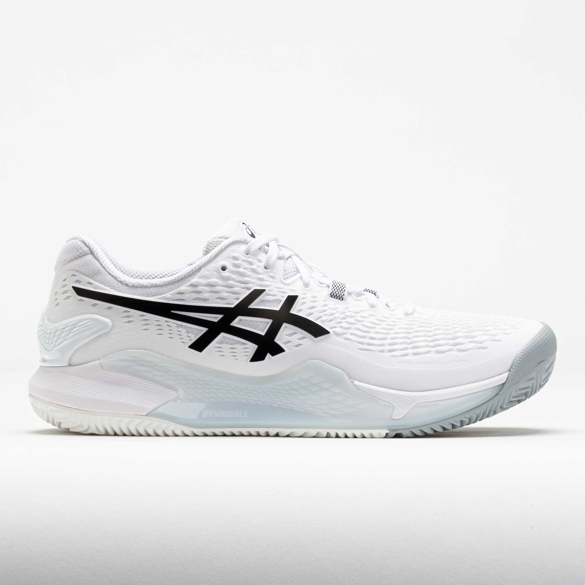 117914_3 ASICS GEL-Resolution 9 Clay Mens White/Black - Image 1