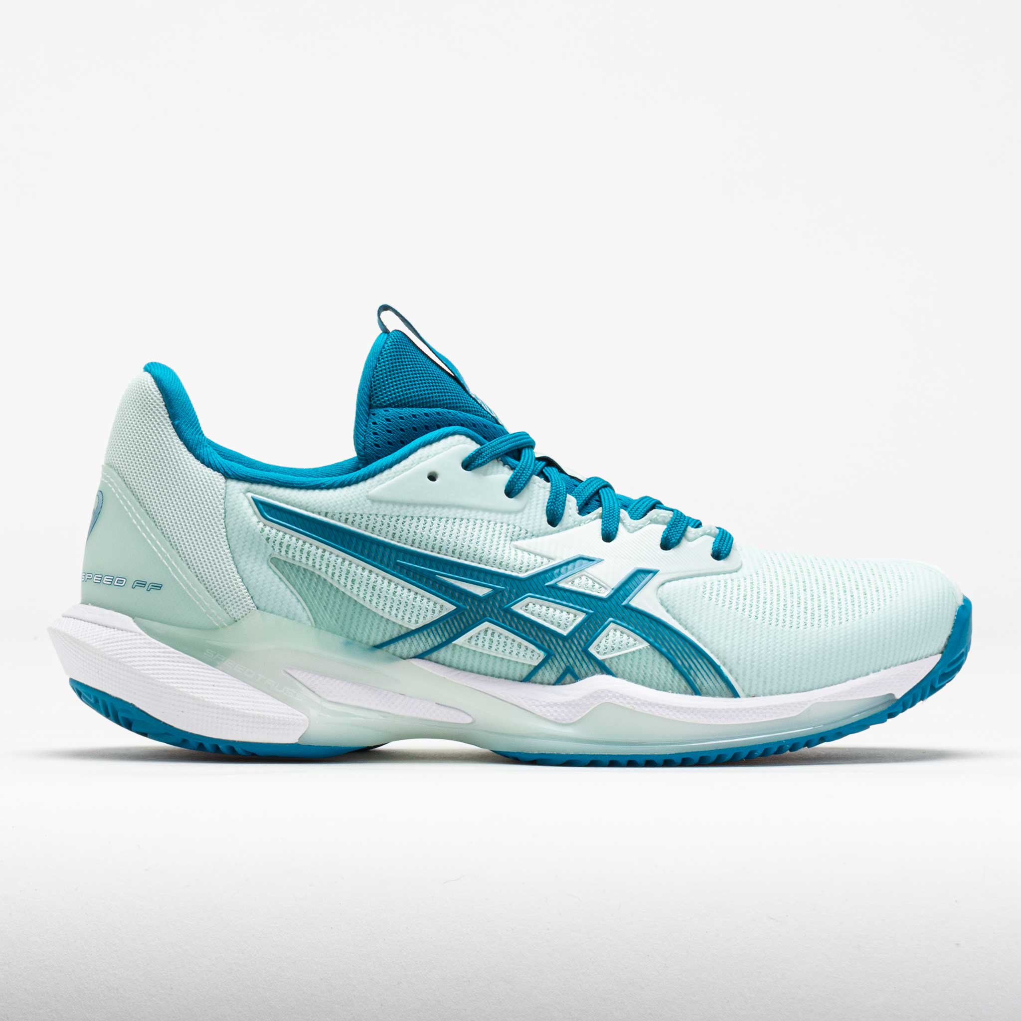 117933_3 ASICS Solutionspeed FF 3 Clay Womens Soothing Sea/Teal Blue - Image 1