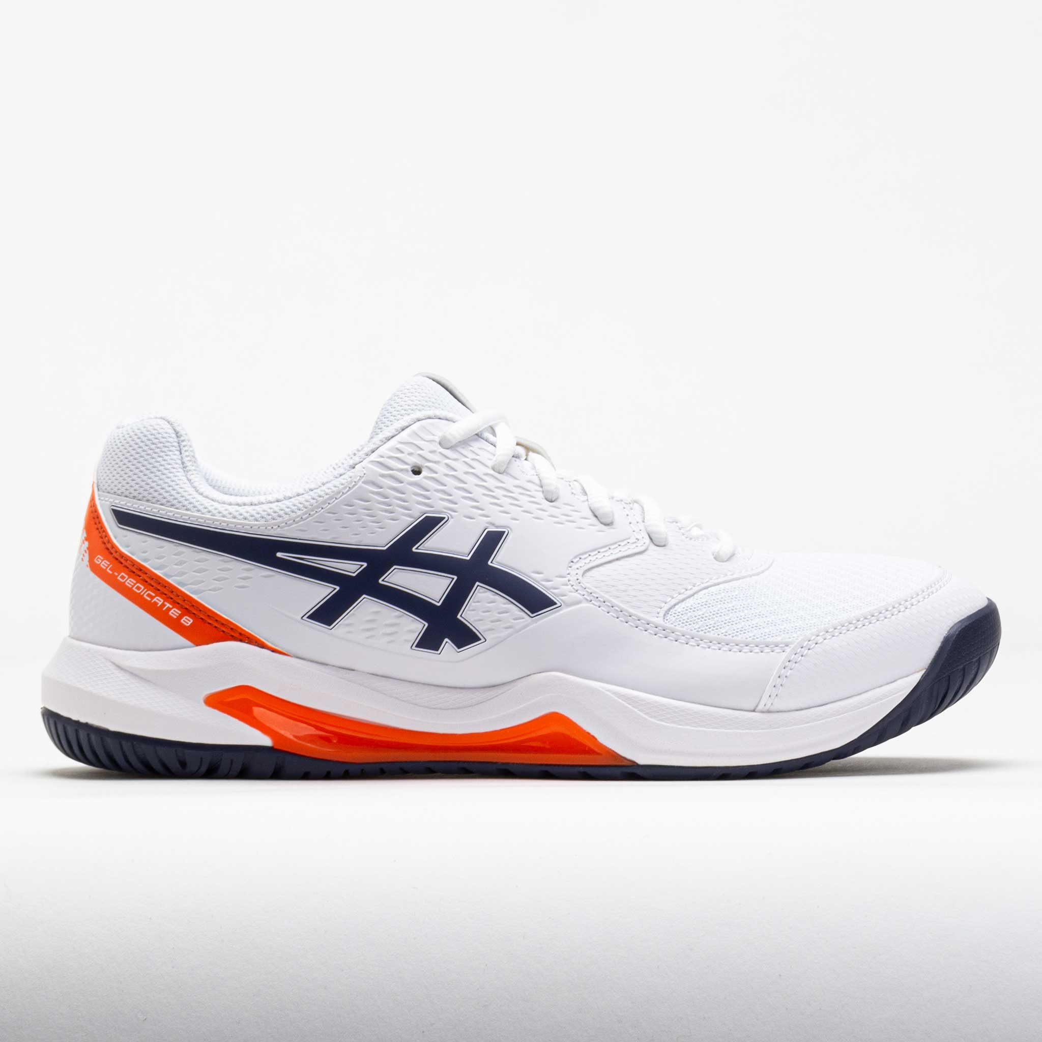 118143_3 ASICS GEL-Dedicate 8 Mens White/Indigo Fog - Image 1