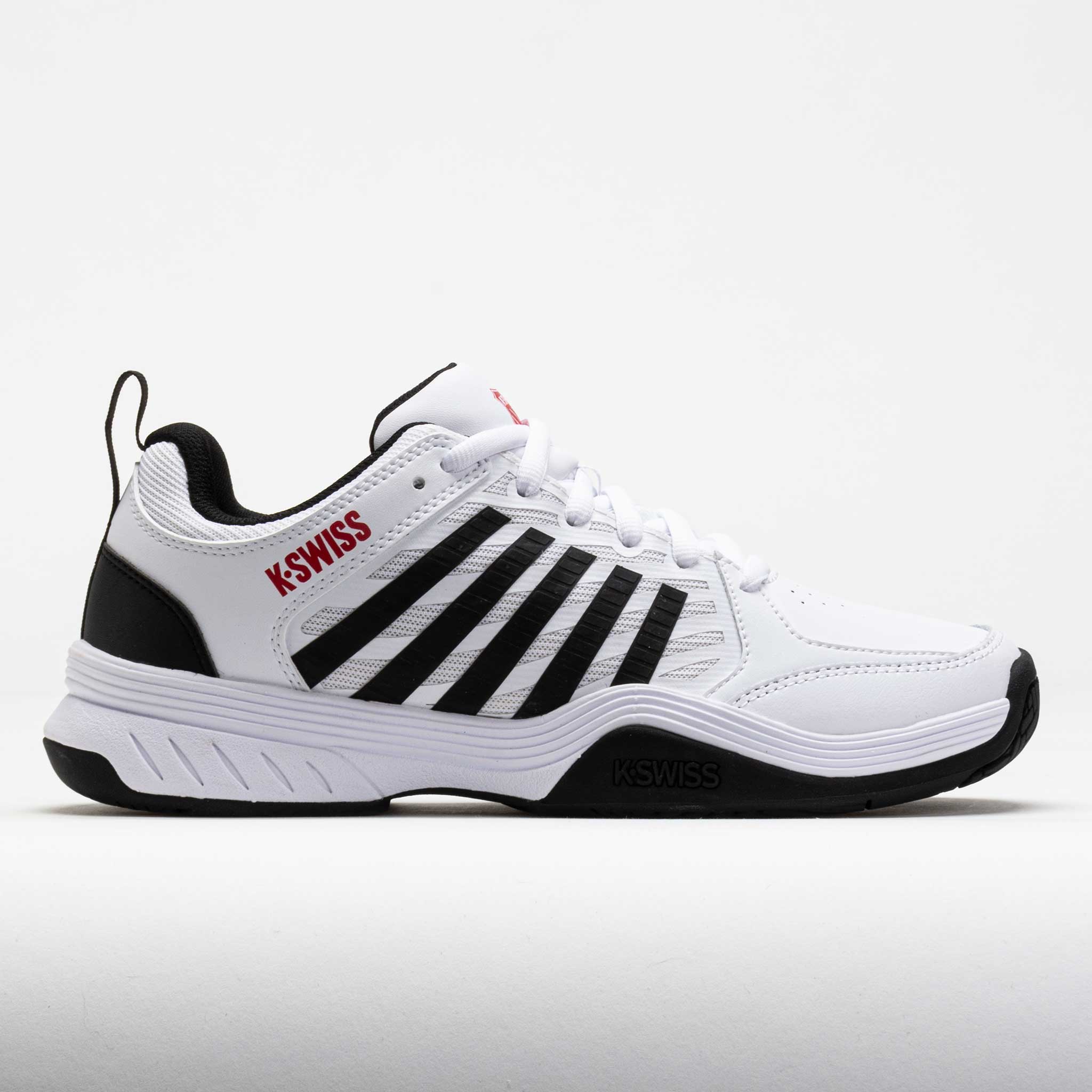 118297_3 K-Swiss Court Express 2 Mens White/Black/Mars Red - Image 1
