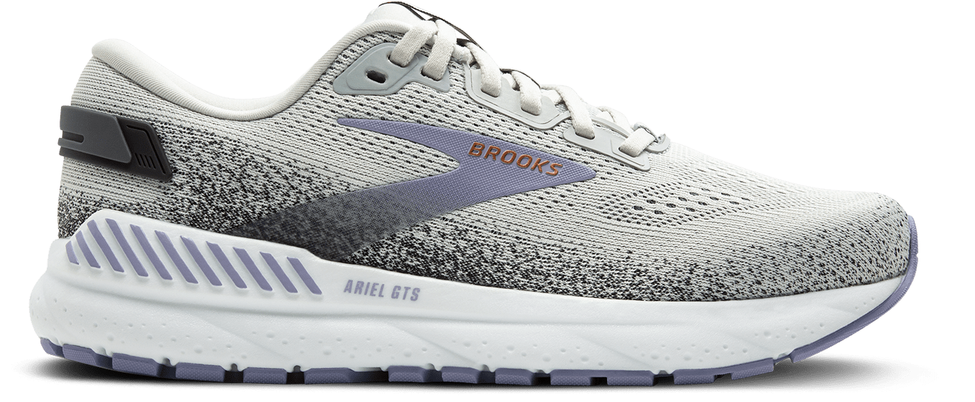 120414_080_L_Ariel_GTS_24 Women's Ariel GTS 24 WIDE (080 - Mercury/Ebony/Sweet Lavender) - Image 1