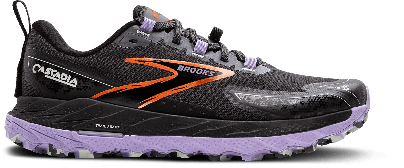 120416_048_L_Cascadia_18 Women's Cascadia 18 (048 - Ebony/Sweet Lavender/Copper) - Image 1