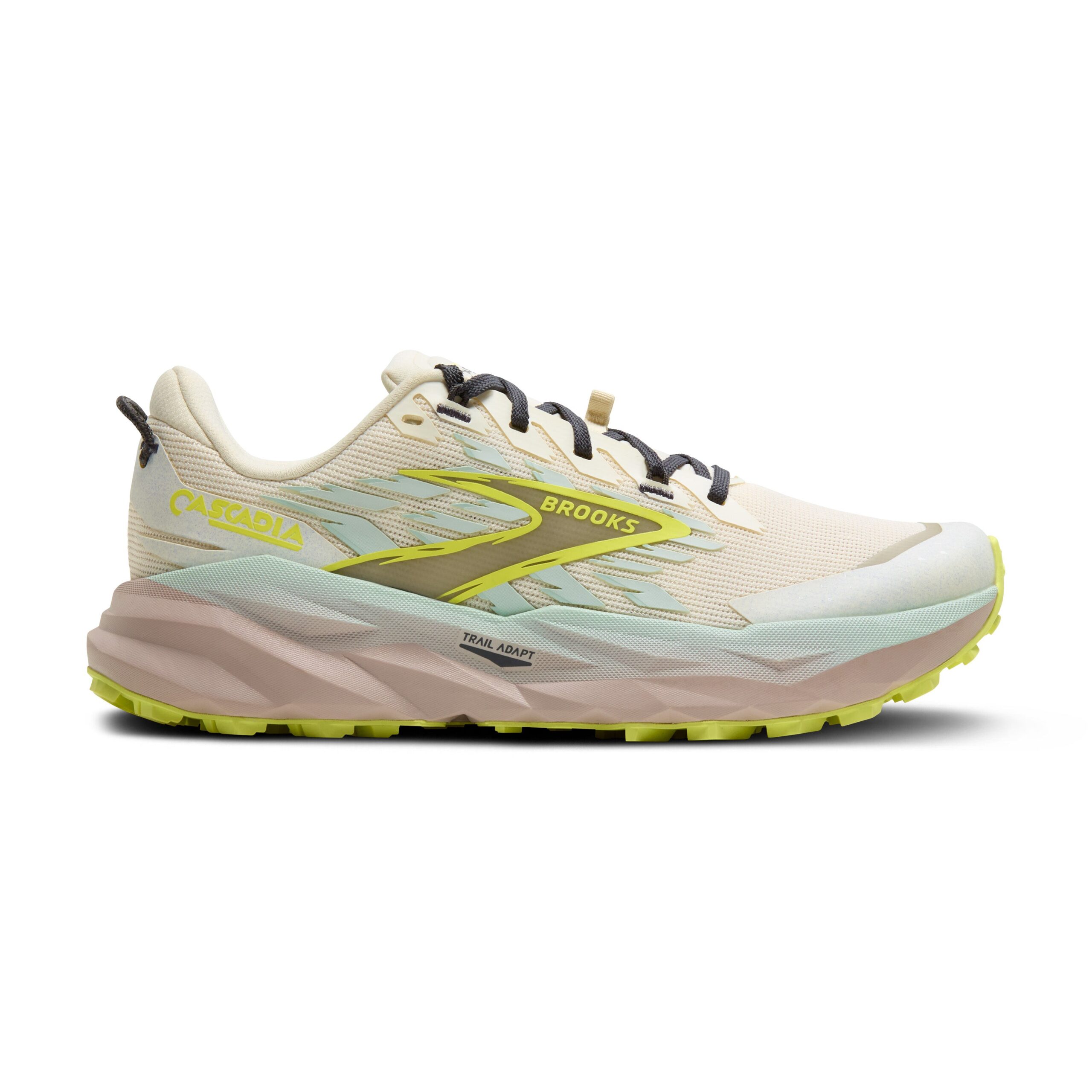 120446_117_L_Cascadia_19 Women's Cascadia 19 (117 - Coconut/Misty Blue/Ebony) - Image 1