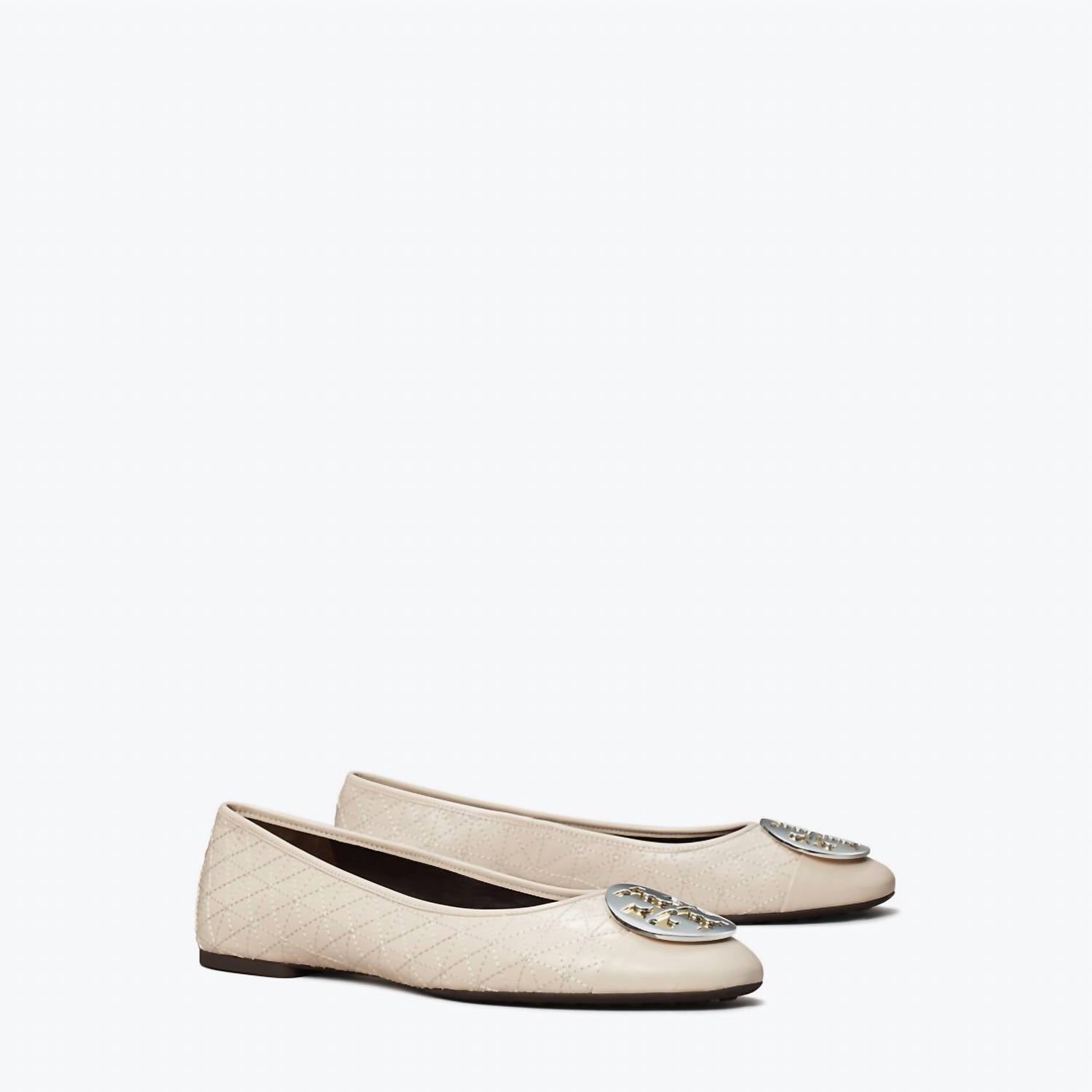12ce66fc-964c-466b-9905-6a305bc1690d-upscale_15k-1500x1500-70 Tory Burch - Claire Cap Toe Quilted Ballet - Image 1