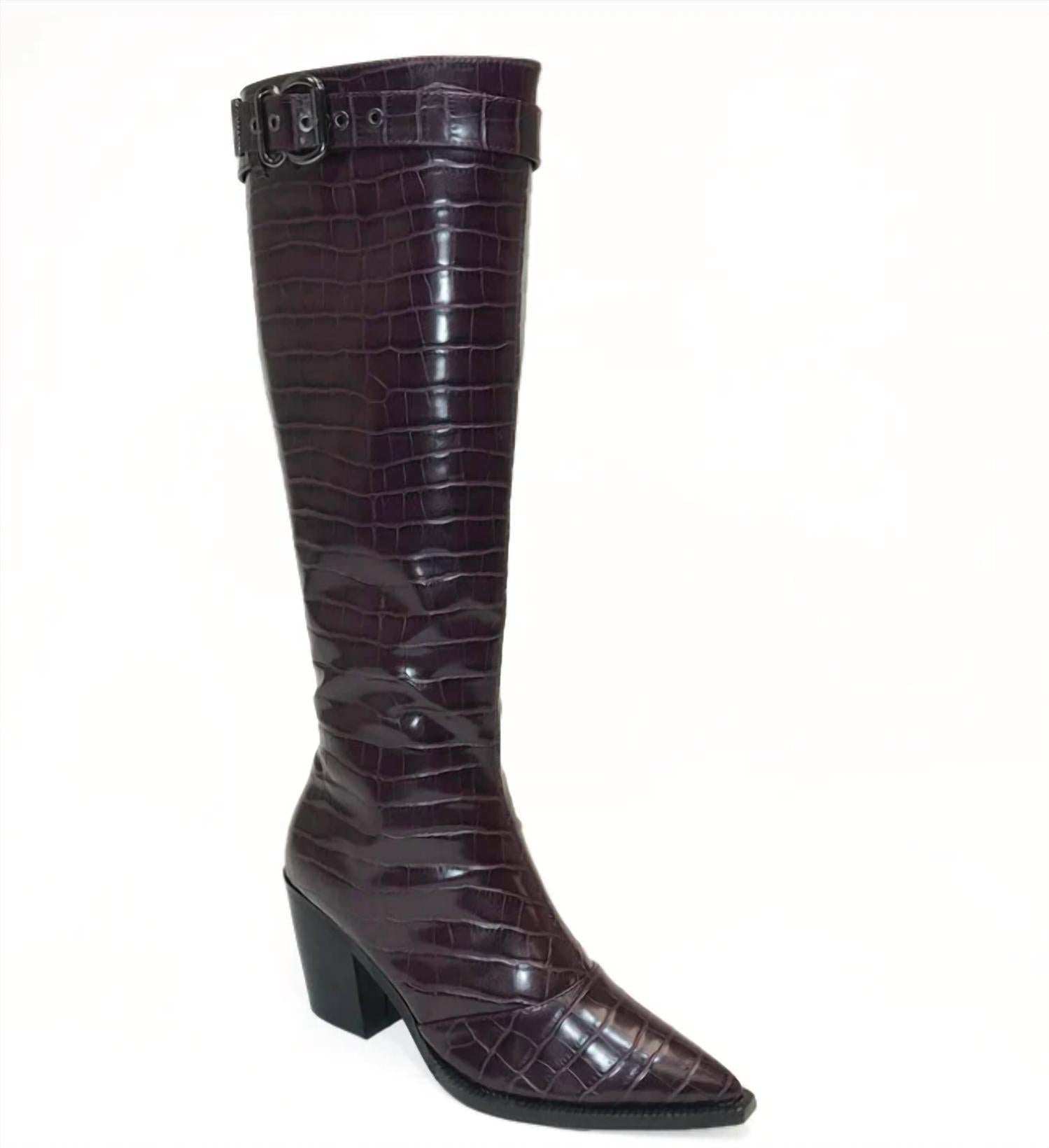 12d34ef4-55f5-45c6-87c1-fac118f7be2f-upscale_15k-1500x1500-1 Arider Girl - Women's Rosie Croco Boots - Image 1