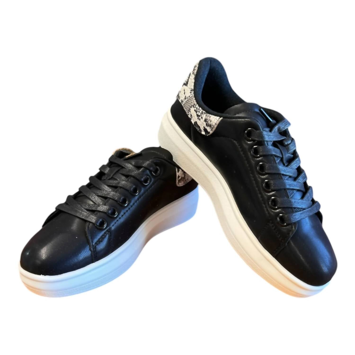 17f6c51e-31e0-4ac4-bc67-f656f3bcf76e-upscale_15k-1500x1500-70 Seven 7 - Women's Miki Snake Sneakers - Image 1