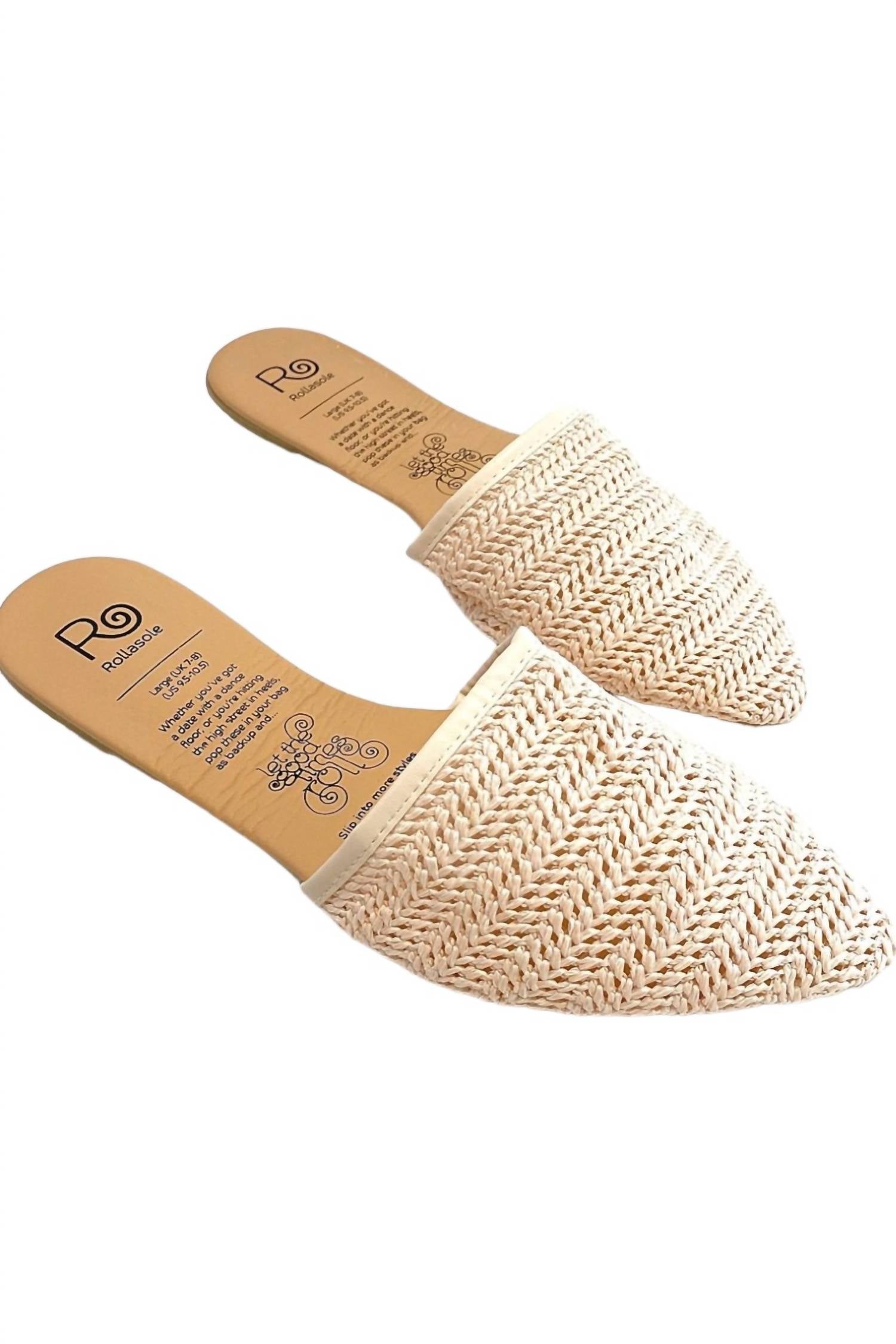 19af6376-eff2-4f01-b6a5-fd05c63a00be-upscale_15k-1500x1500-70 Rollasole - Women's Crochet Mules - Image 1