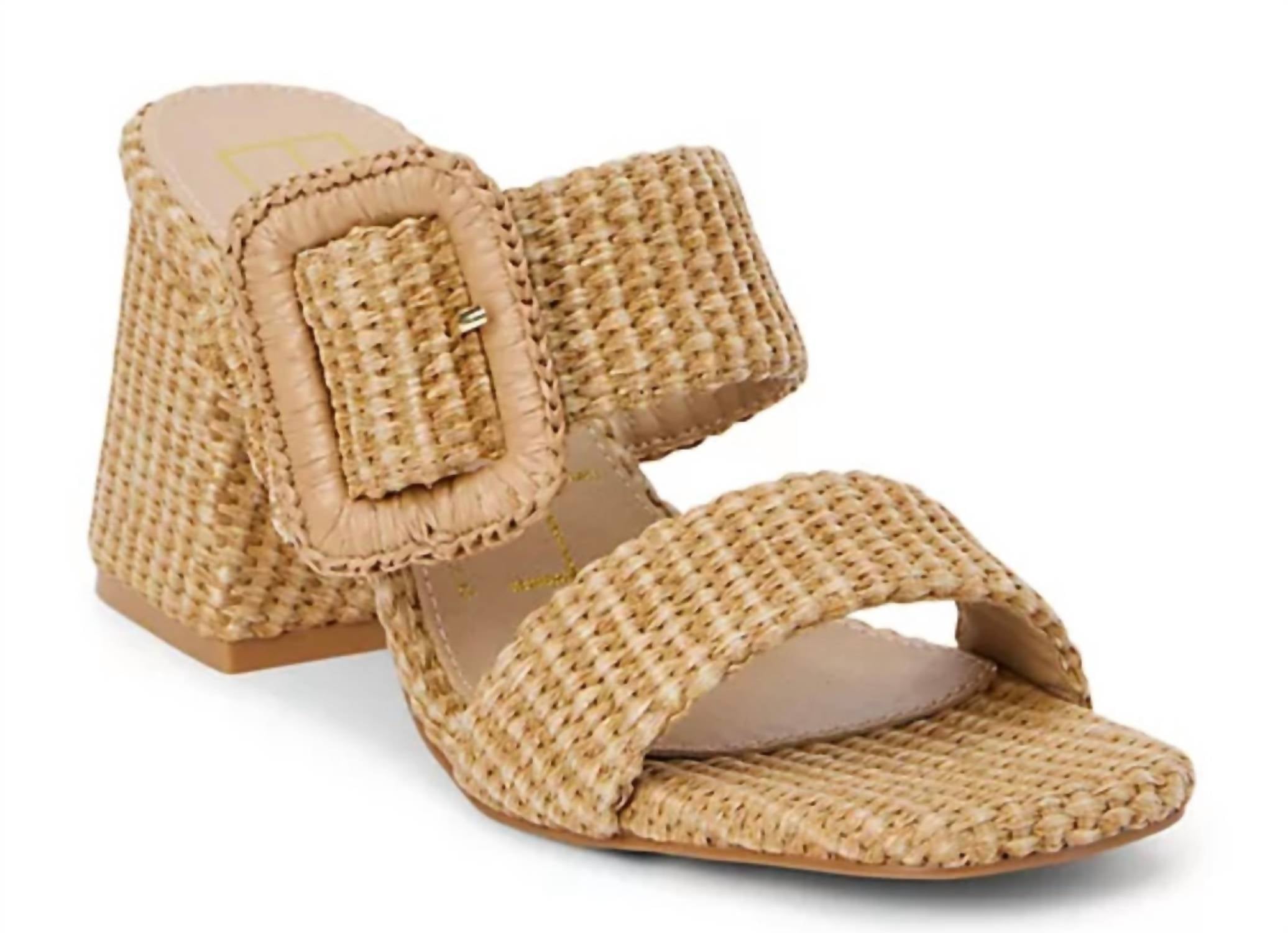 1a22136a-6960-46af-ace1-eb62210a9bea-upscale_15k-1500x1500-70 Matisse - Women's Lucy Raffia Sandals - Image 1
