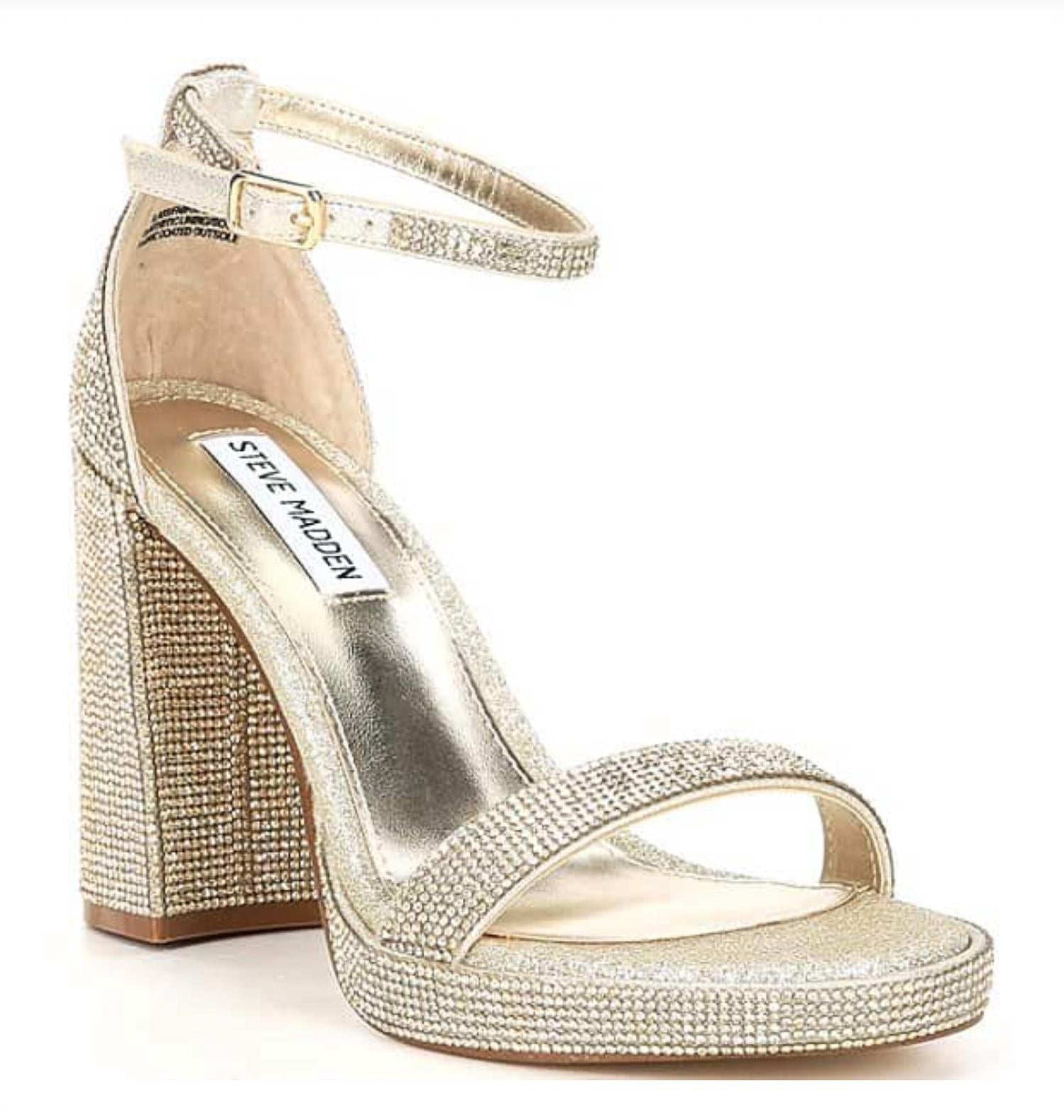 1e3d08fe-add7-429f-be3c-46fa3b8e1203-upscale_15k-1500x1500-1 Steve Madden - Women's Rhinestone Ankle Strap Block Heel - Image 1