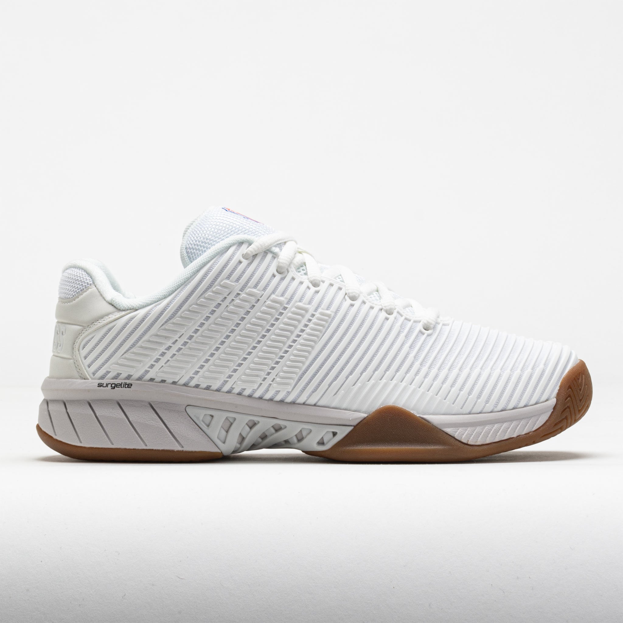 210888_3 K-Swiss Hypercourt Express 2 Indoor Women s Bright White/Gum - Image 1