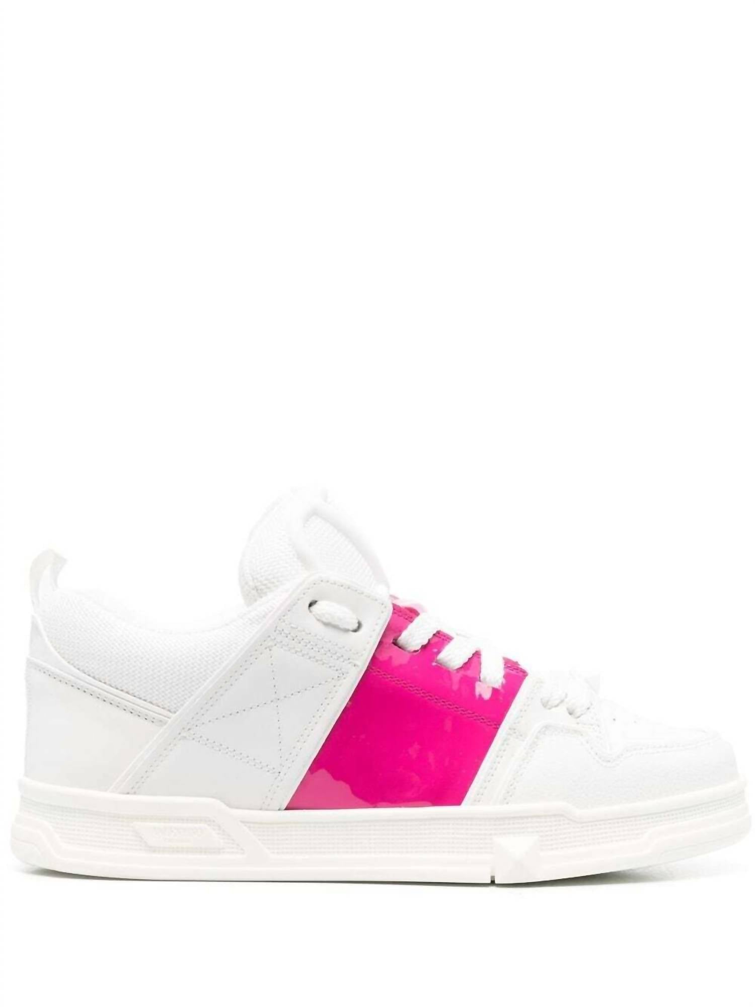 21f2a2a5-d6a3-496c-9619-e404b6b639ea-upscale_15k-1500x1500-70 Valentino Garavani - Women's Open Skate Leather Sneakers - Image 1