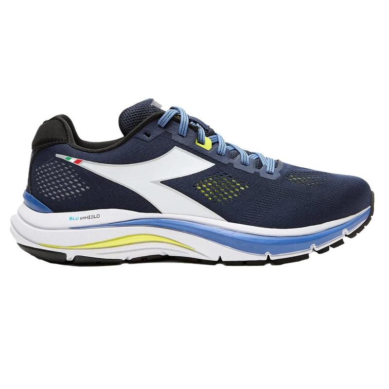 35220-BLK_IRISWHTYELLOW-l Men's Diadora Vortice 7 - Image 1