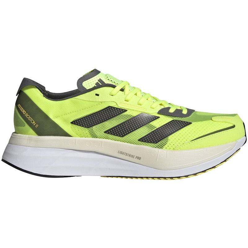35806-SOLAR_YELLOWNIGHT-l Men's adidas adizero Boston 11 - Image 1