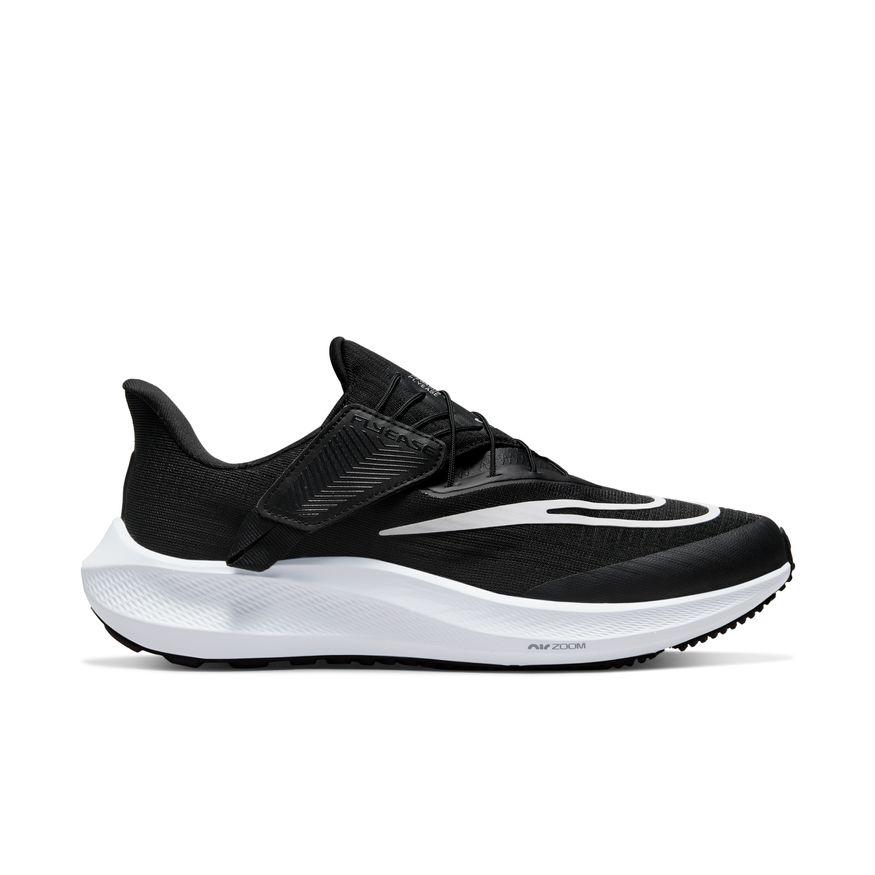 36380-BLACKWHITEDK_SMOKE-l Women's Nike Air Zoom Pegasus FlyEase - Image 1