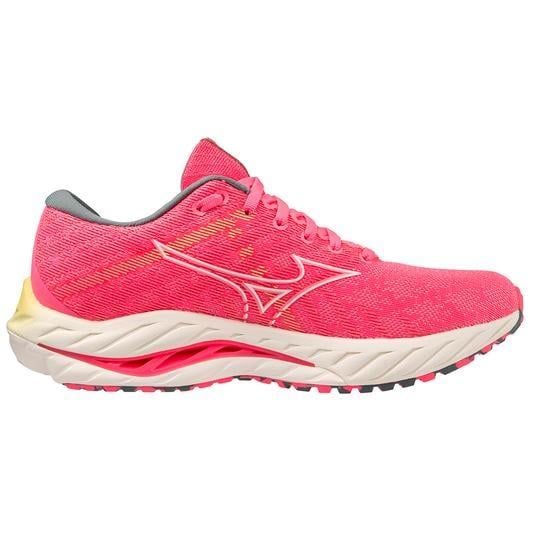 37523-HIGH_VIS_PINKSNOW-l Women's Mizuno Wave Inspire 19 - Image 1