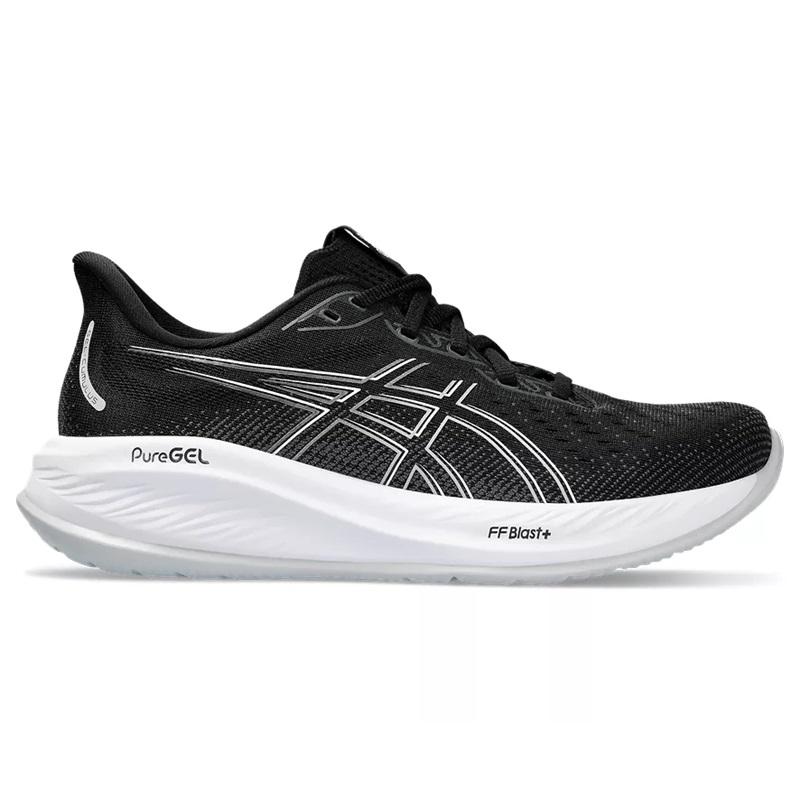 38696-BLACKCONCRETE-l Women's ASICS Cumulus 26 - Image 1
