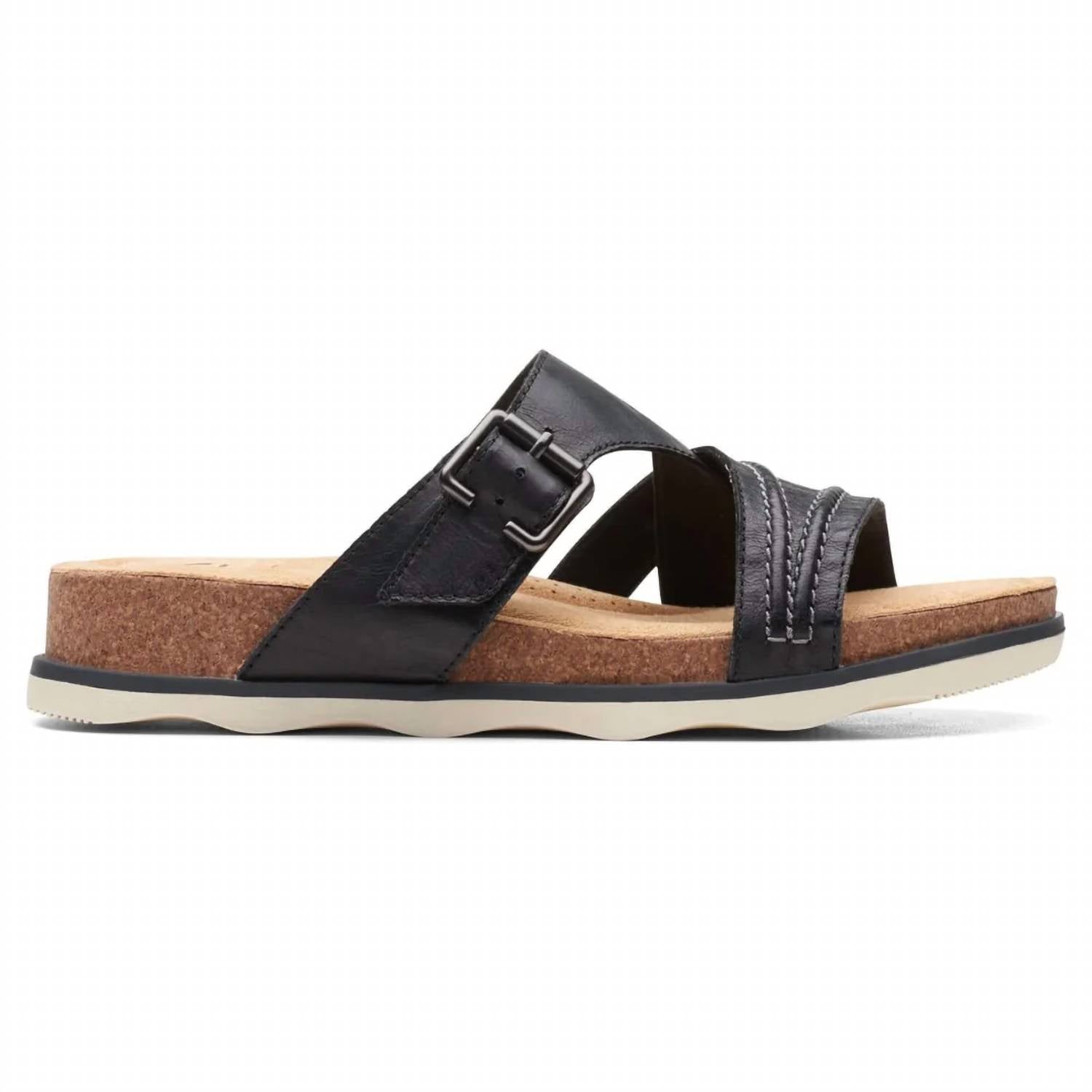 3cfcf8f2-7709-43bf-a51a-925ba79fdd72-upscale_15k-1500x1500-70 Clarks - Women's Brynn Hope Leather Sandal - Image 1
