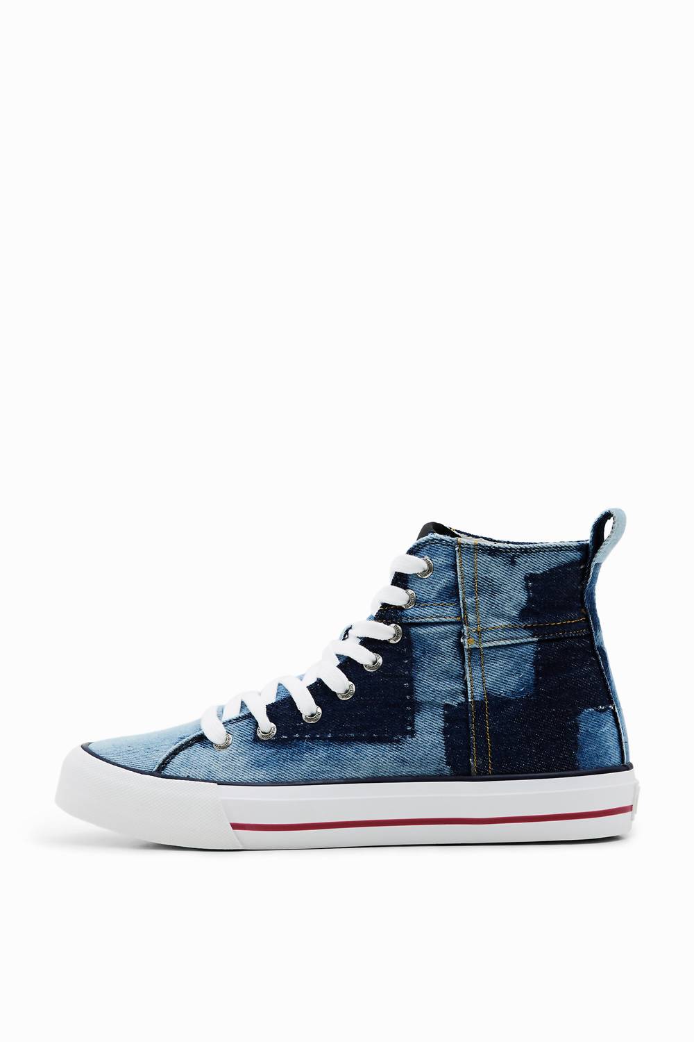 3e7daa0e-ef68-4c1b-9212-e59d85507689-upscale_15k-1500x1500-70 Desigual - Women's High Top Sneakers - Image 1