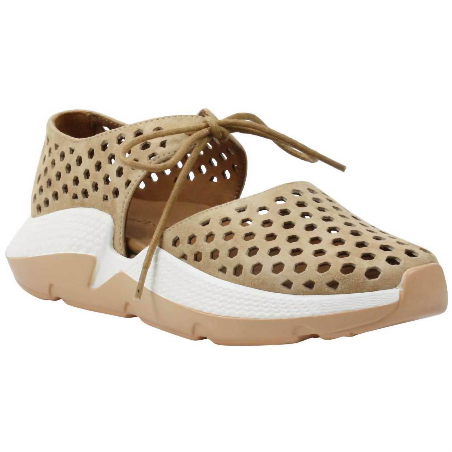 40f02bb9-ad56-4cd3-bc38-4a1a94372770-upscale_15k-1500x1500-70 L'Amour Des Pieds - Women's Himar Kid Suede Sneaker - Image 1