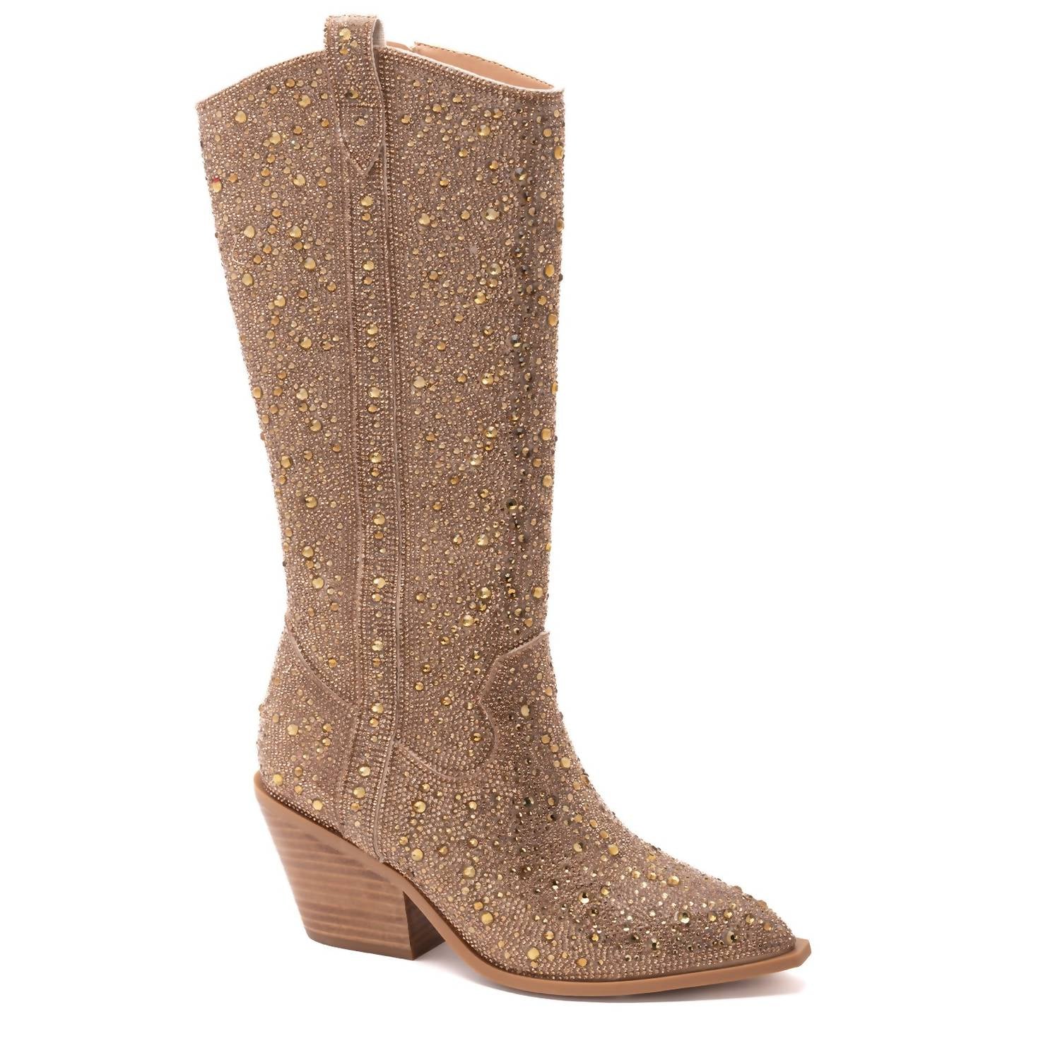 416f9c60-0b73-457e-8ac9-d6b1cfc2c77c-upscale_15k-1500x1500-70 Corkys Footwear - Women's Glitzy Rhinestone Boots - Image 1