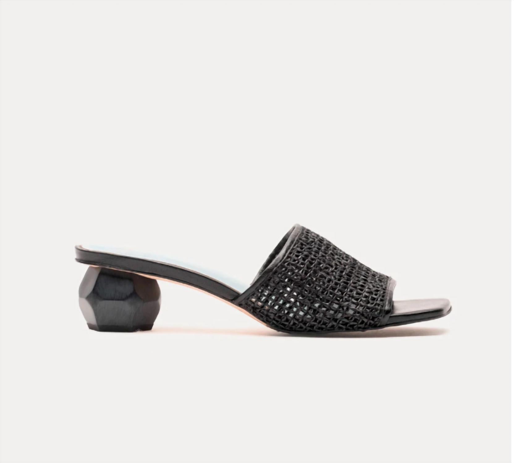 42466ccc-cbcc-4808-9d89-54c0d97532b3-upscale_15k-1500x1500-1 Frances Valentine - Women's Raffia Mesh Slide Sandal - Image 1