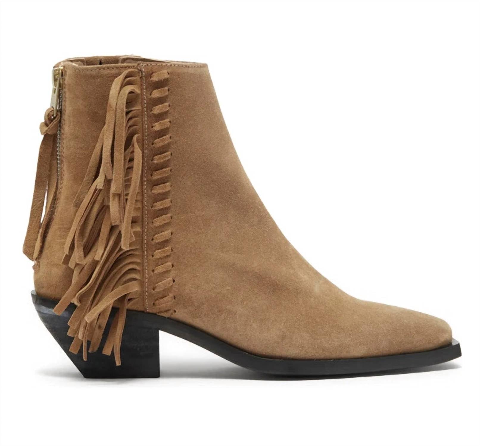 42d4c85b-66d2-416d-81cf-ed8a80674ab4-upscale_15k-1500x1500-70 Allsaints - Women's Layla Suede Leather Fringe Boots - Image 1