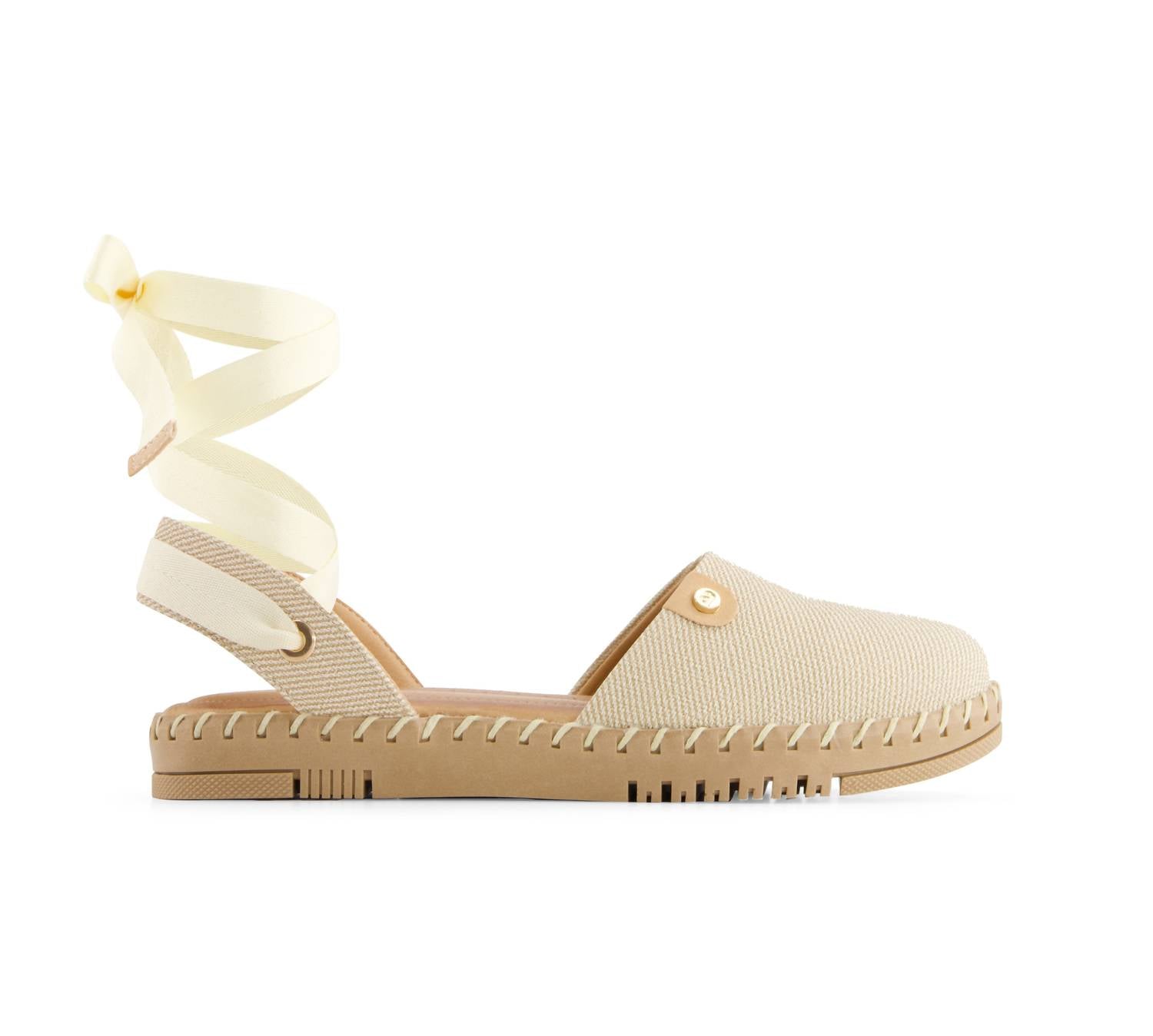 45390b64-8e2c-47df-b1d3-aff9a82e88bf-upscale_15k-1500x1500-70 Andrea - Women's Textile Ribbon Lace Flats - Image 1