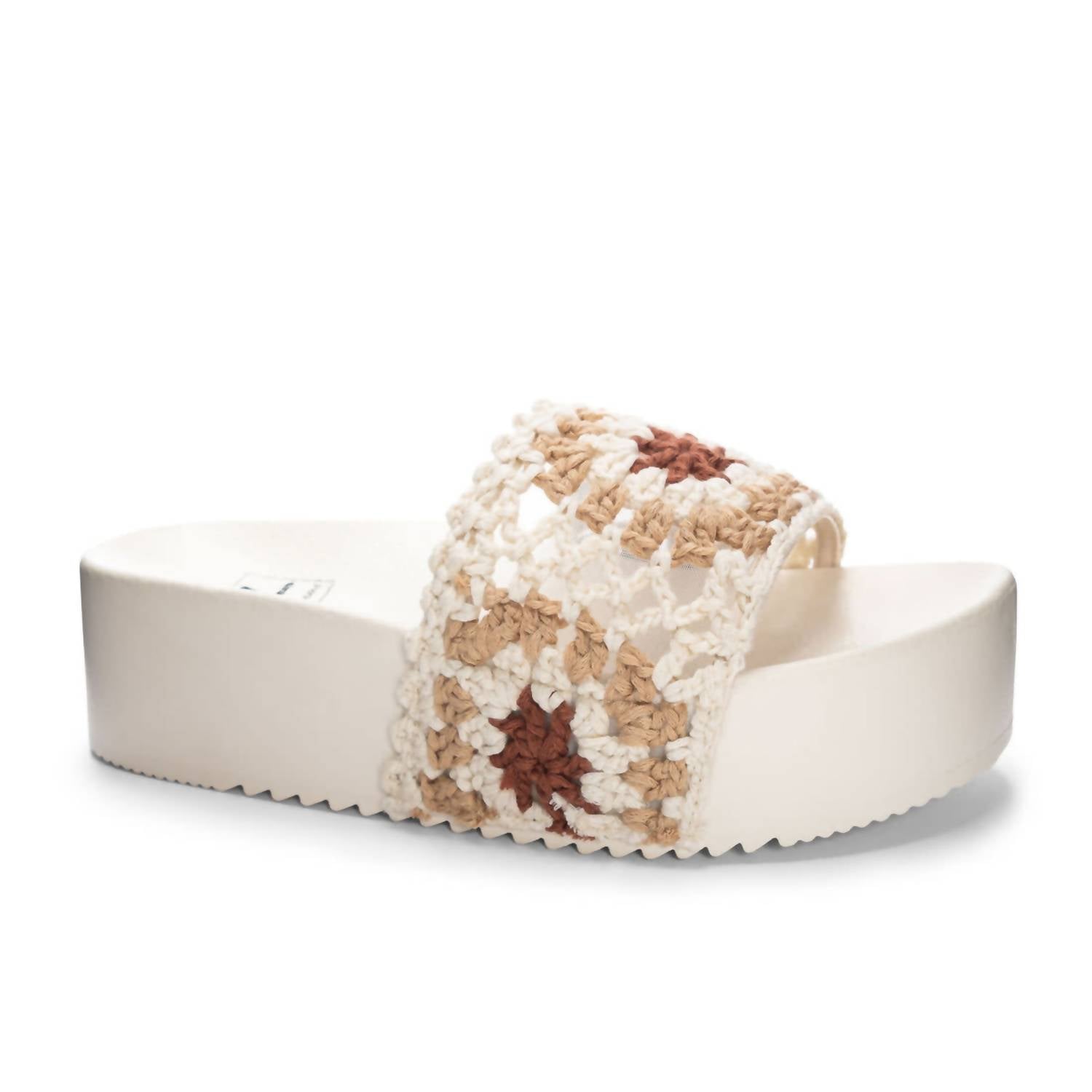 456ae818-d179-478e-af5f-87680cce6a9d-upscale_15k-1500x1500-70 Dirty Laundry - Women's Worble Crochet Sandal - Image 1