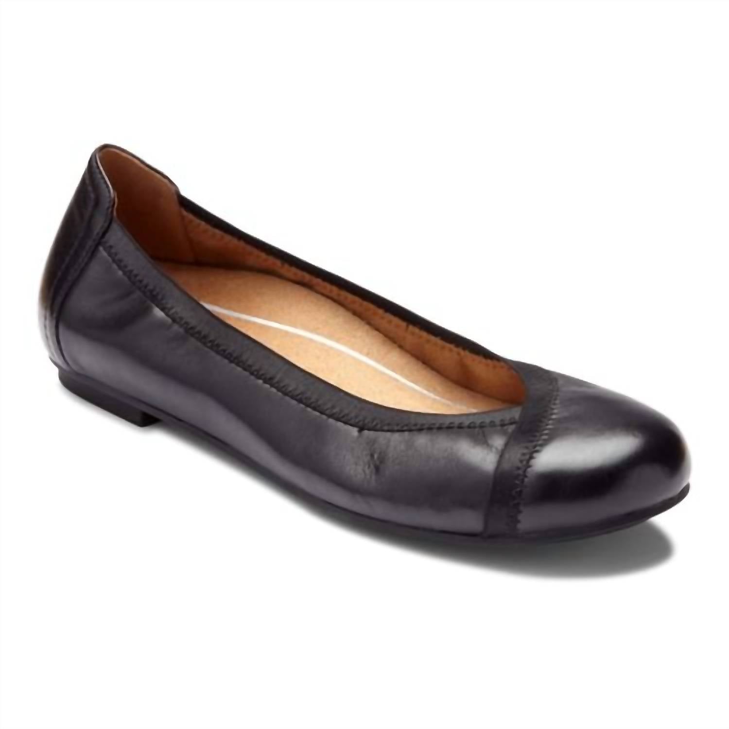 4634c602-4ca7-4692-9597-204ae3ce05eb-upscale_15k-1500x1500-70 Vionic - Women's Caroll Ballet Flat Shoes - Image 1