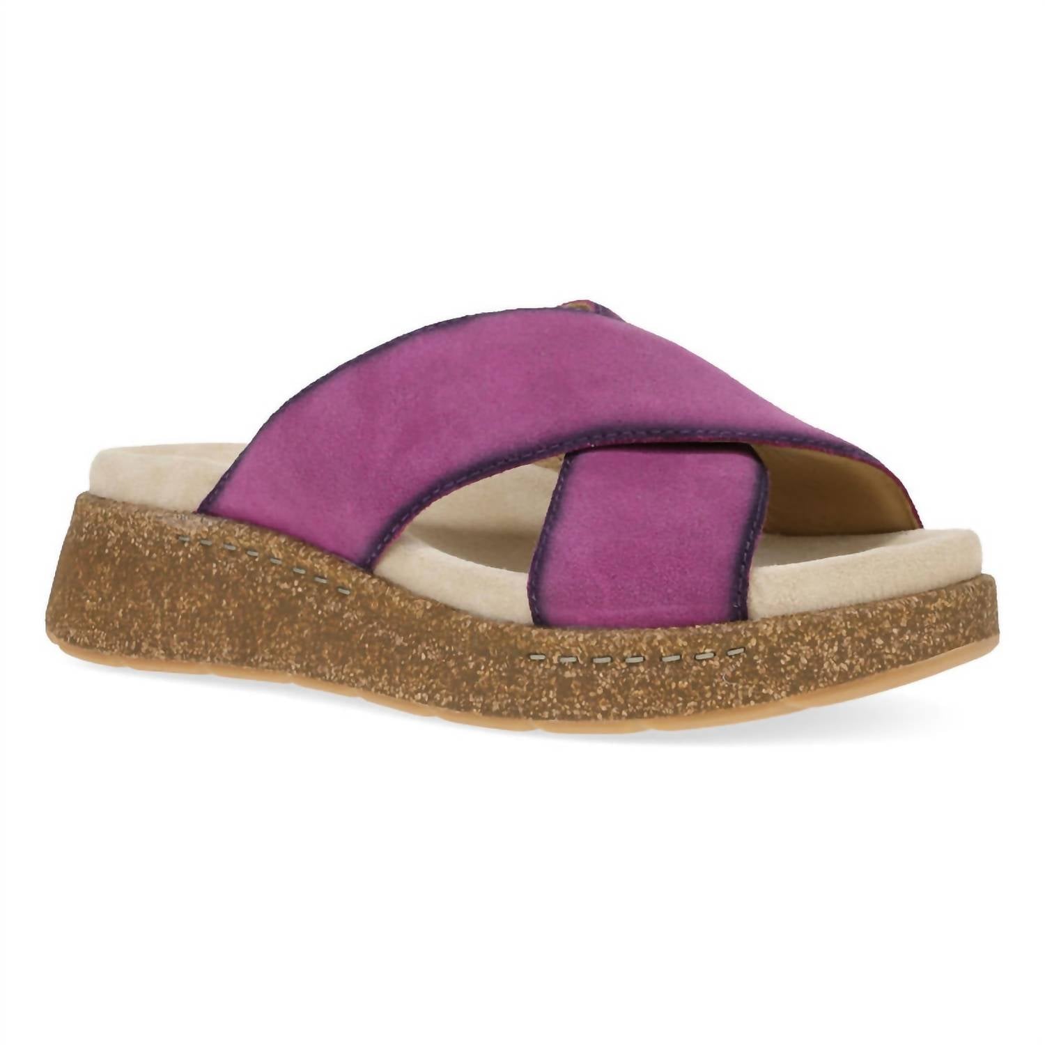 467bbb99-a239-4ead-9c29-8cebd60f47c8-upscale_15k-1500x1500-70 Dansko - Women's Bridget Cross-band Slide Sandal - Image 1