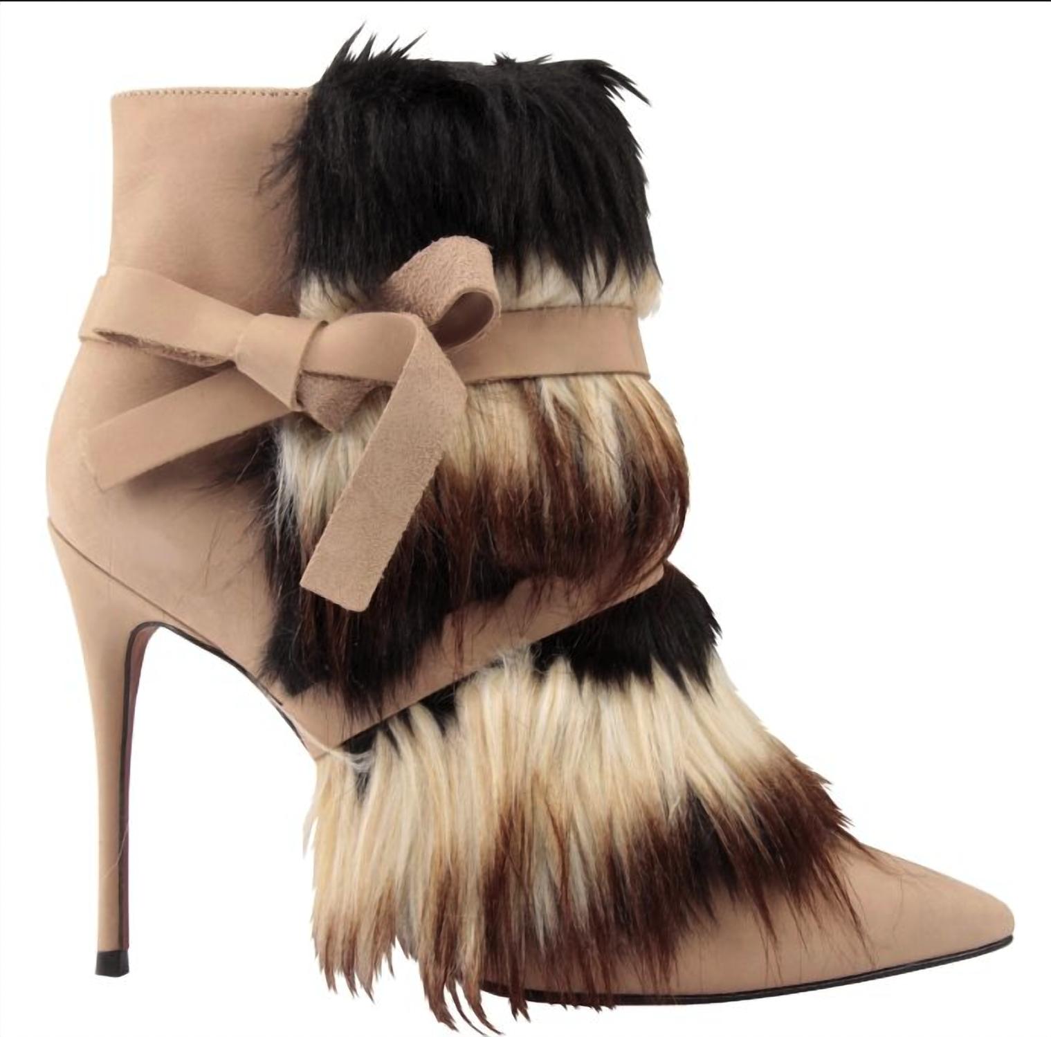 4a18cfa3-d273-4489-83b6-c5b129157dba-upscale_15k-1500x1500-1 Carrano - Women's Leather Stiletto Bootie With Fur - Image 1