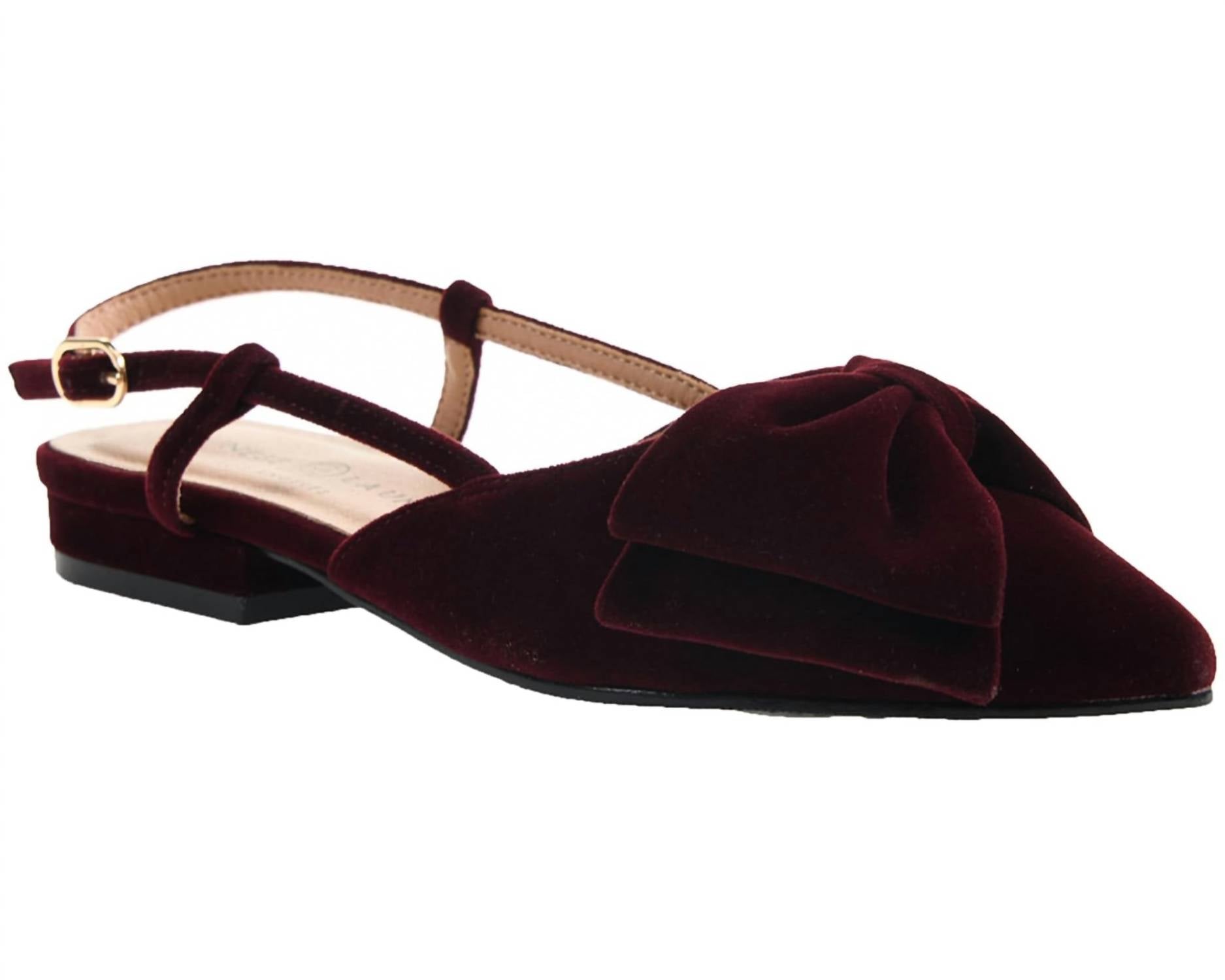 4ef9d229-60b7-4d34-a9a1-35d5de274afe-upscale_15k-1500x1500-70 Chinese Laundry - Women's Harmony Velvet Ankle Strap Flat - Image 1