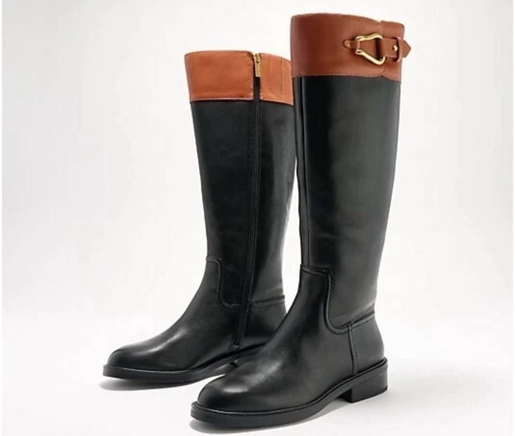 5369b823-4719-40fd-a48c-45d55e4b3f5e-upscale_15k-1500x1500-70 Vince Camuto - Women's Andalian Leather Riding Boots - Image 1