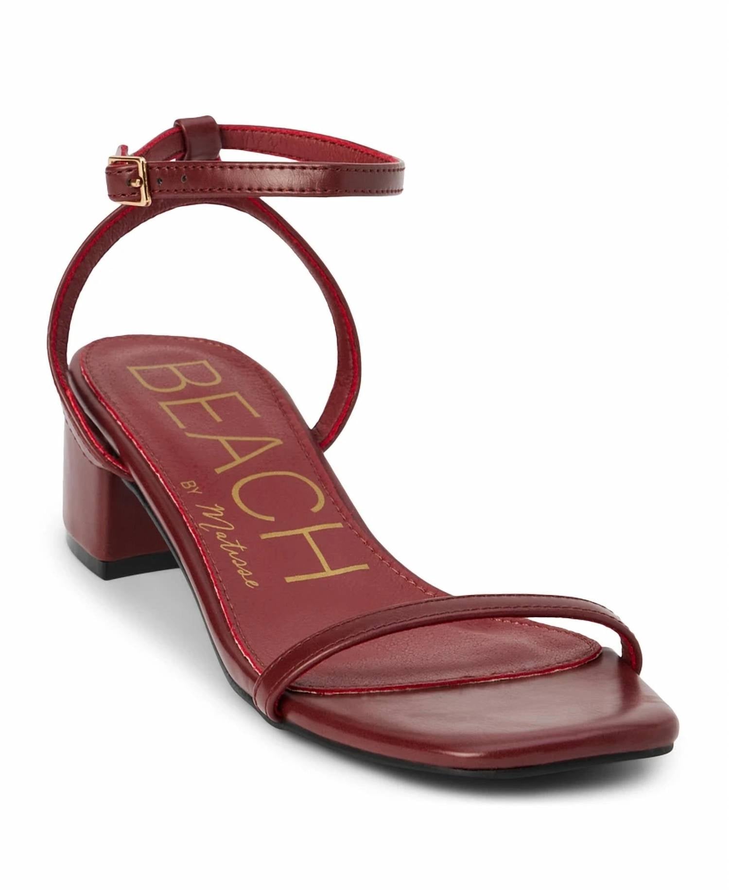 53f9d3af-34cd-4da4-8123-f3aa3bceb64f-upscale_15k-1500x1500-70 Matisse - Women's Belle Strappy Sandals - Image 1