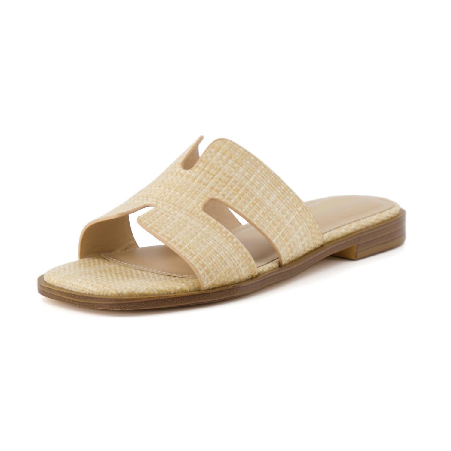 562aeed1-438c-4523-99ee-942bf8372919-upscale_15k-1500x1500-70 Cushionaire - Women's Voyage Cutout Strap Slide Sandal - Image 1