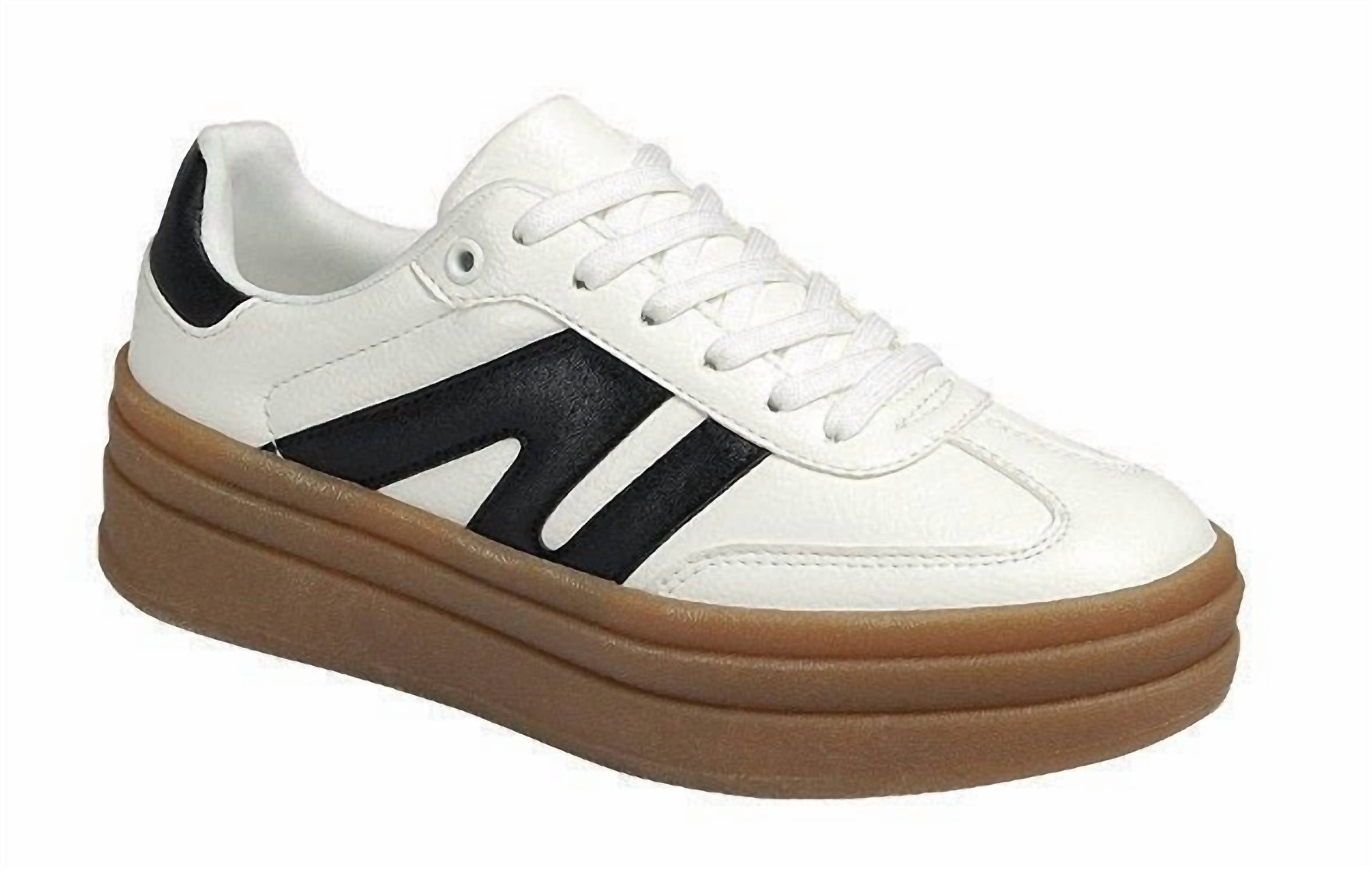 580cf312-f629-4606-b2df-0c72da7e8ed5-upscale_15k-1500x1500-70 La Shoe King - Women's Gummy Platform Sneaker - Image 1