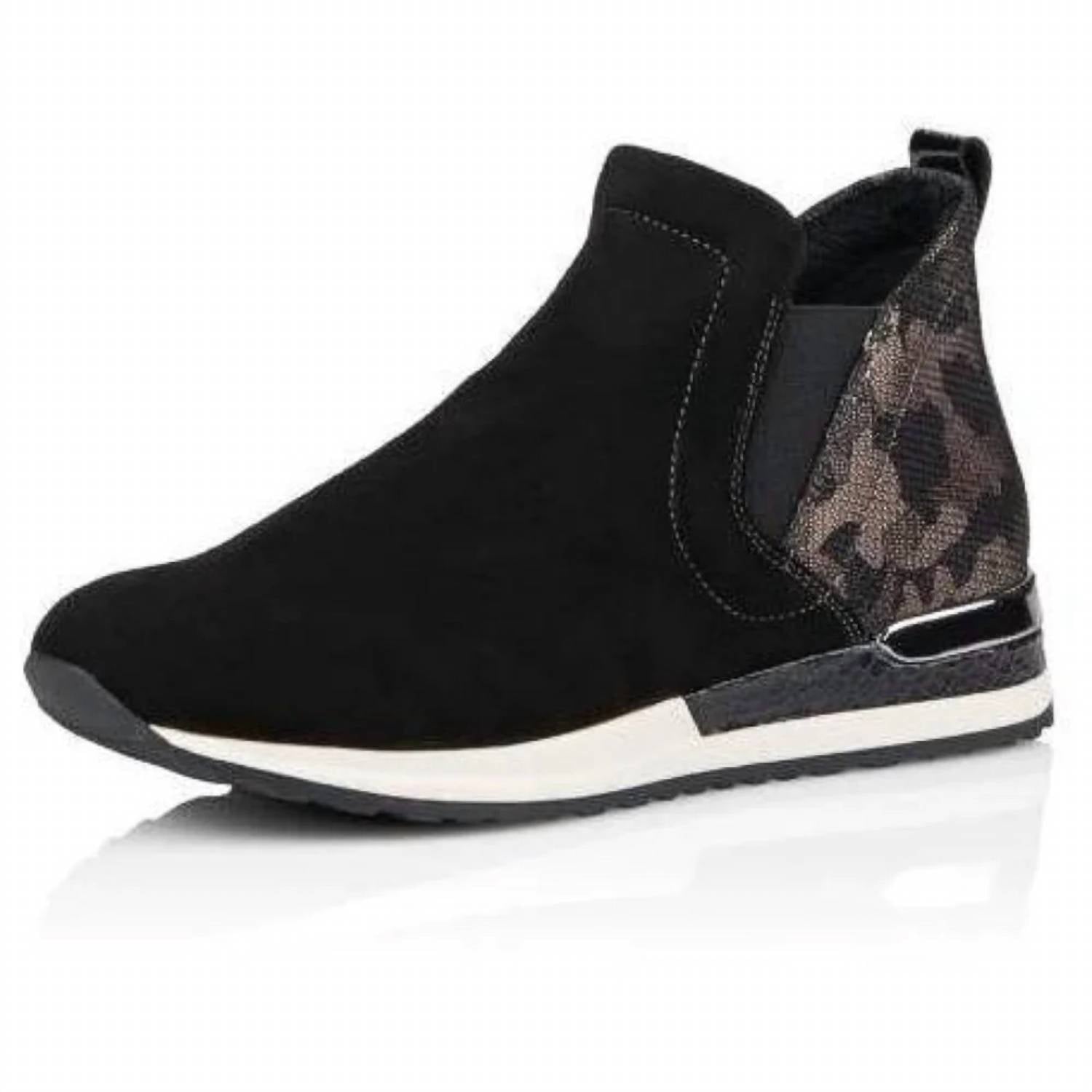 590b543f-8054-472e-a748-466010777fa9-upscale_15k-1500x1500-70 Remonte - Women's R2570 Suede Bootie - Image 1