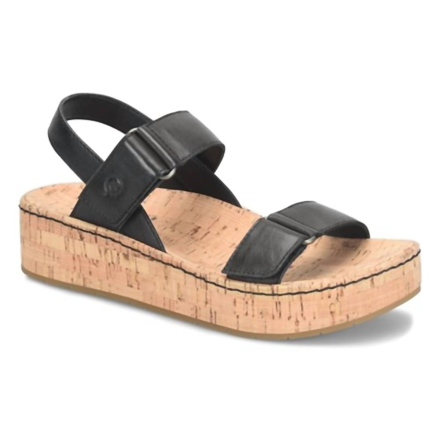 5a9897ca-e30d-406d-8e8a-8a9f8a897306-upscale_15k-1500x1500-1 Born - Women's Sloan Wedge Sandals - Image 1