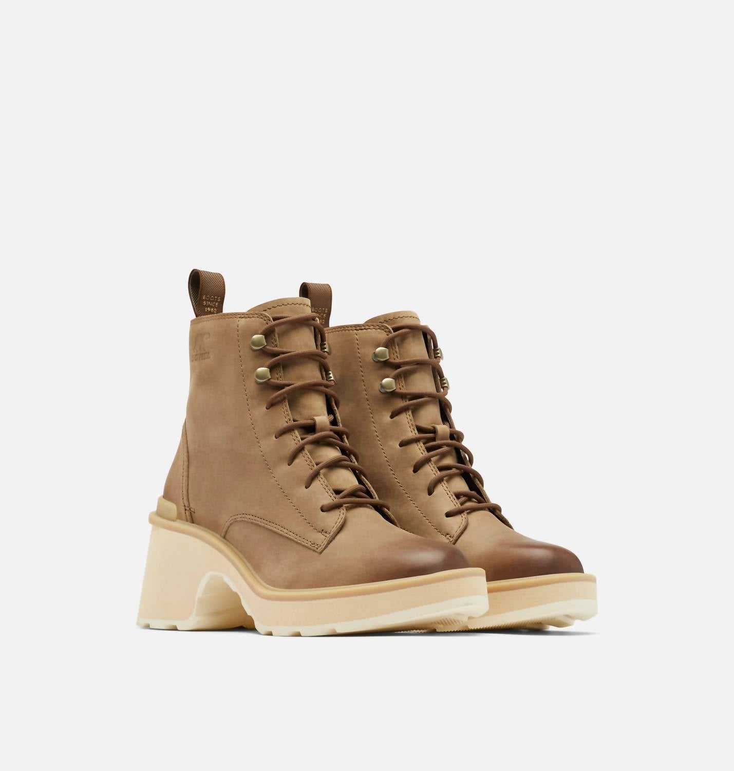 5ef34e55-443a-41ff-9cc8-62f87e26fb9b-upscale_15k-1500x1500-70 Sorel - Women's Hi-line Heel Lace Boot - Image 1