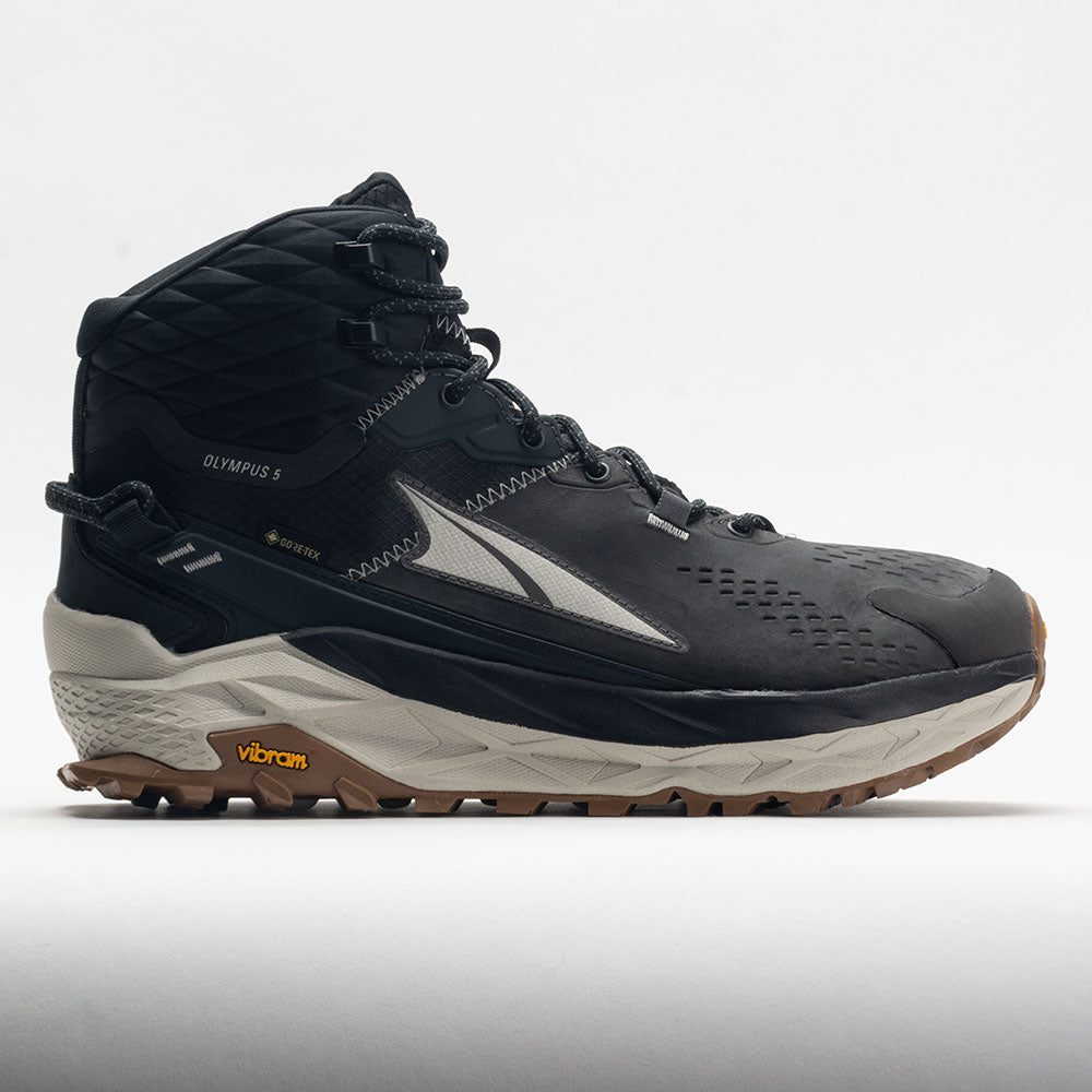 631353_3 Altra Olympus 5 Hike Mid GTX Mens Black/Gray - Image 1