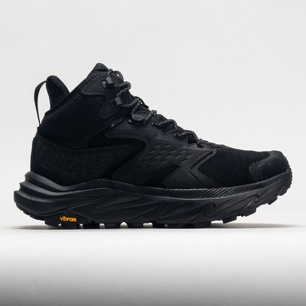631448_3 HOKA Anacapa 2 Mid GTX Mens Black/Black - Image 1