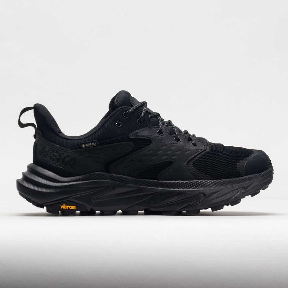 631455_3 HOKA Anacapa 2 Low GTX Mens Black/Black - Image 1