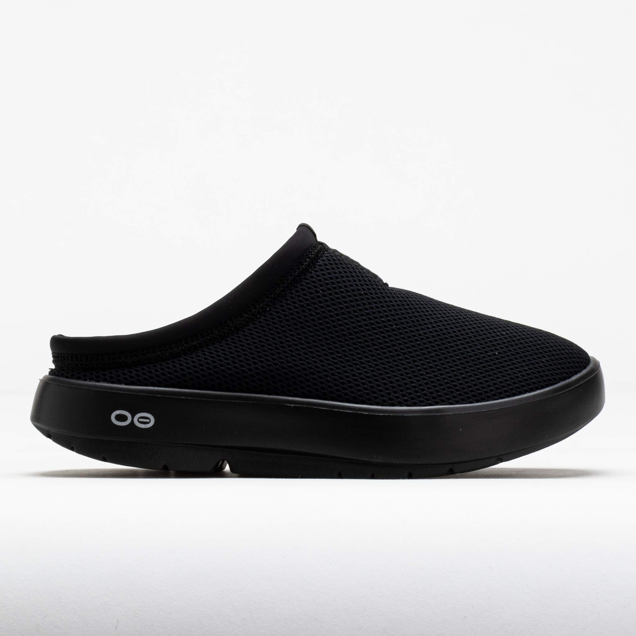 631589_3 OOFOS OOcoozie Sport Mule Mens Black - Image 1