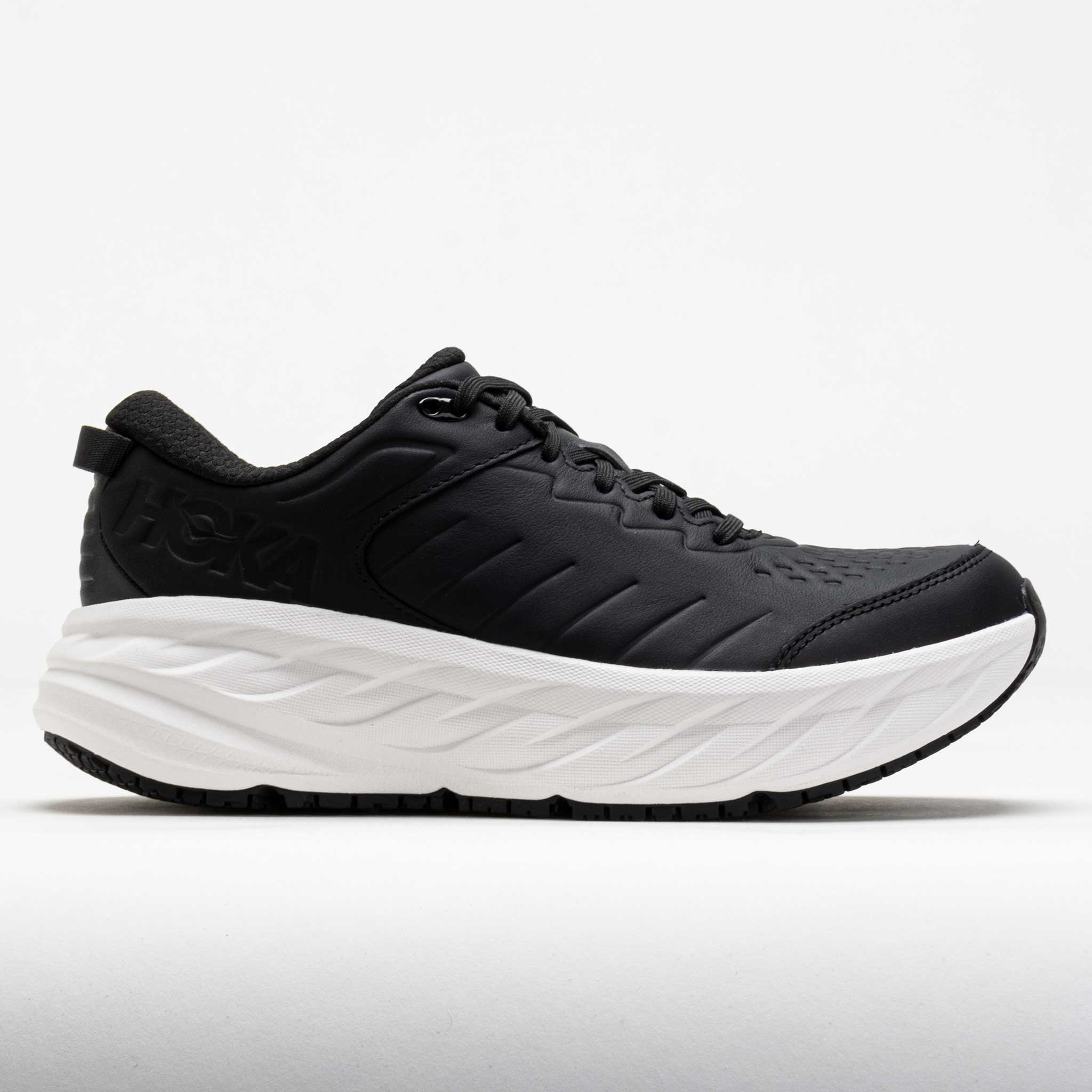 631617_3 HOKA Bondi SR Mens Carbon Black/White - Image 1