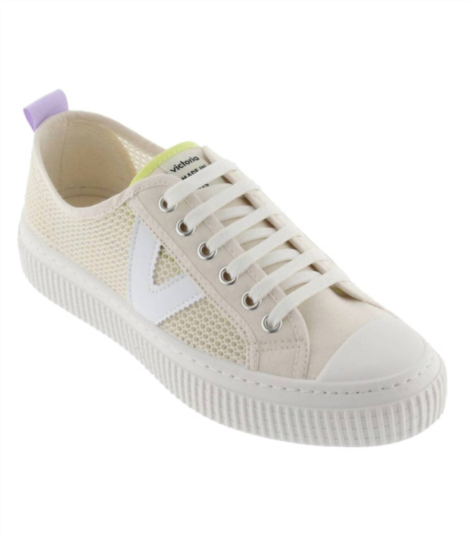63d0de52-bb6e-43ca-ad29-d71a81899b9c-upscale_15k-1500x1500-70 Victoria - Women's Mesh Sneaker - Image 1