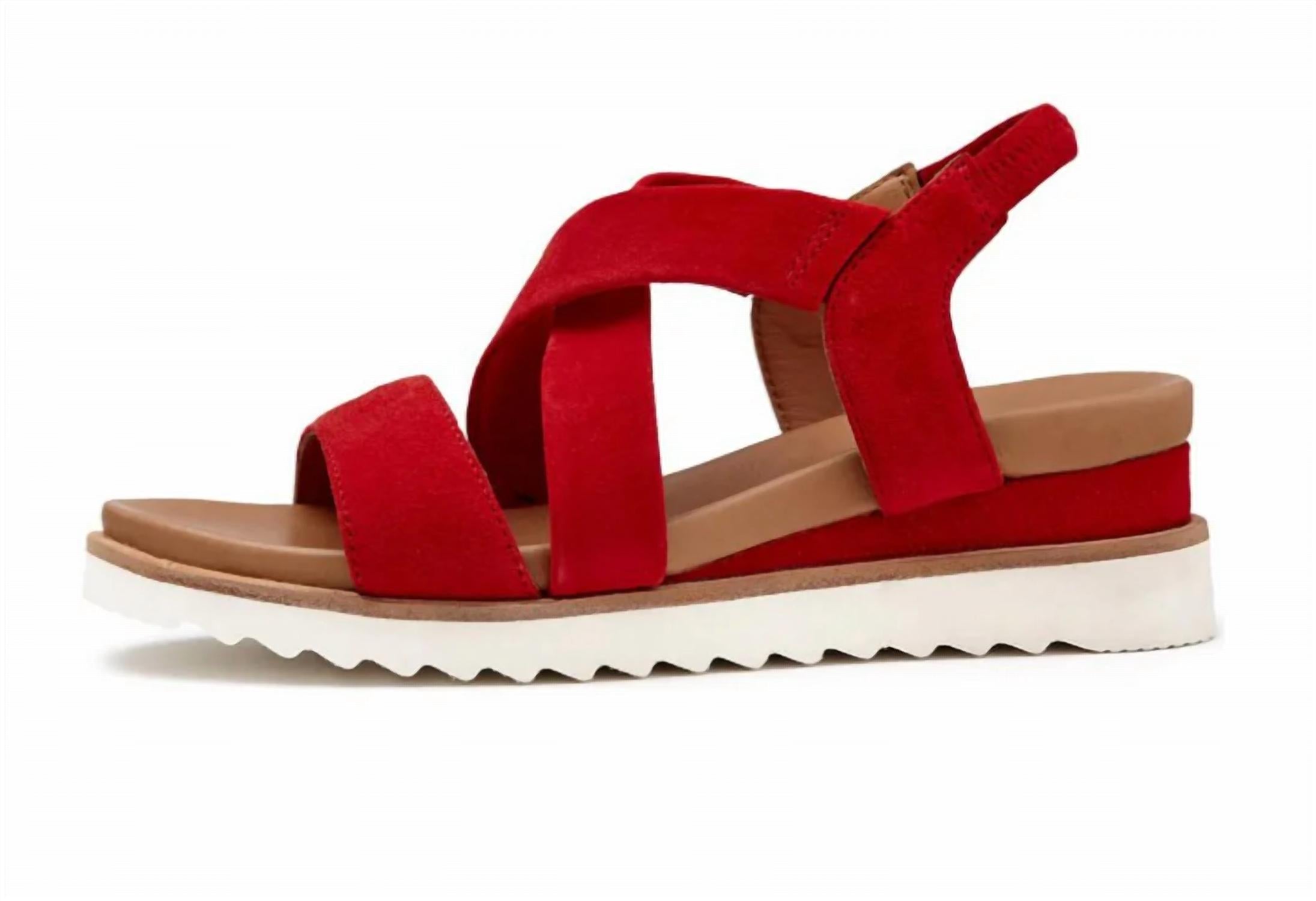 6571c57a-6c9b-484b-98a7-5bf68f3fbd41-upscale_15k-1500x1500-1 Ara - Women's Varina Suede Sandal - Image 1