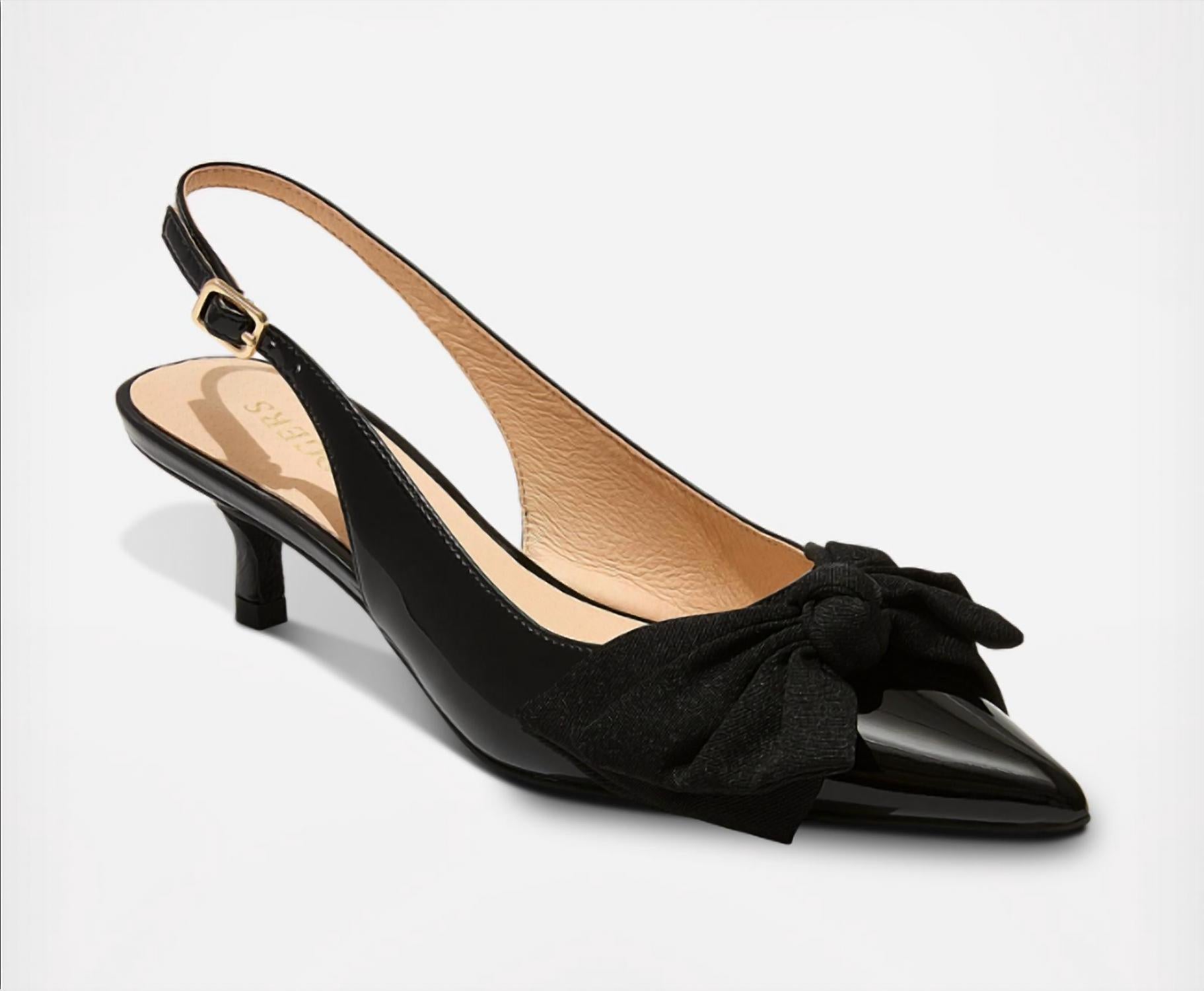 65b27e60-6ea1-414b-8a4b-f7a528b53cb8-upscale_15k-1500x1500-1 Jack Rogers - Debra Bow Kitten Heels - Image 1