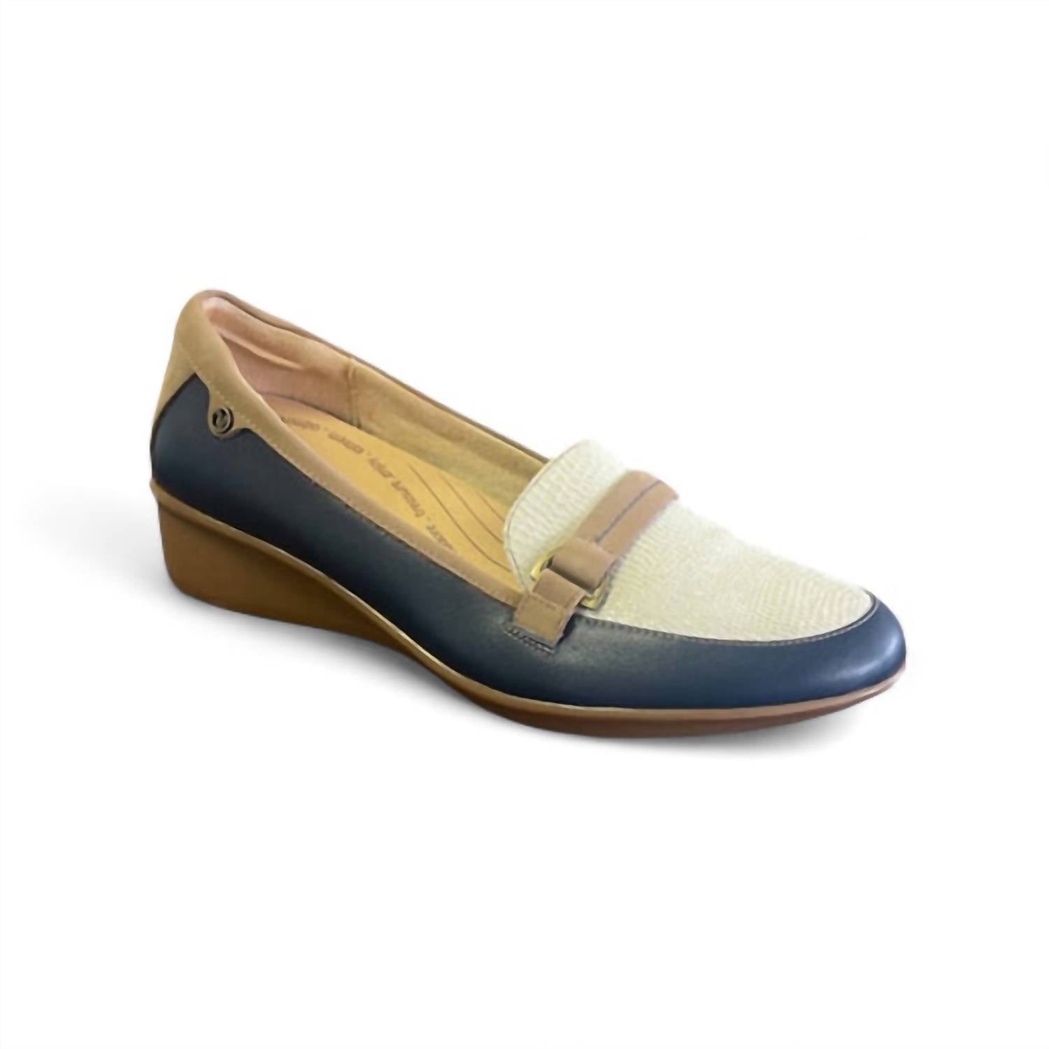 66c675ed-85ad-4b10-a81c-e7ed3614a594-upscale_15k-1500x1500-70 Revere - Women's Montmarte Wedge Loafer - Image 1