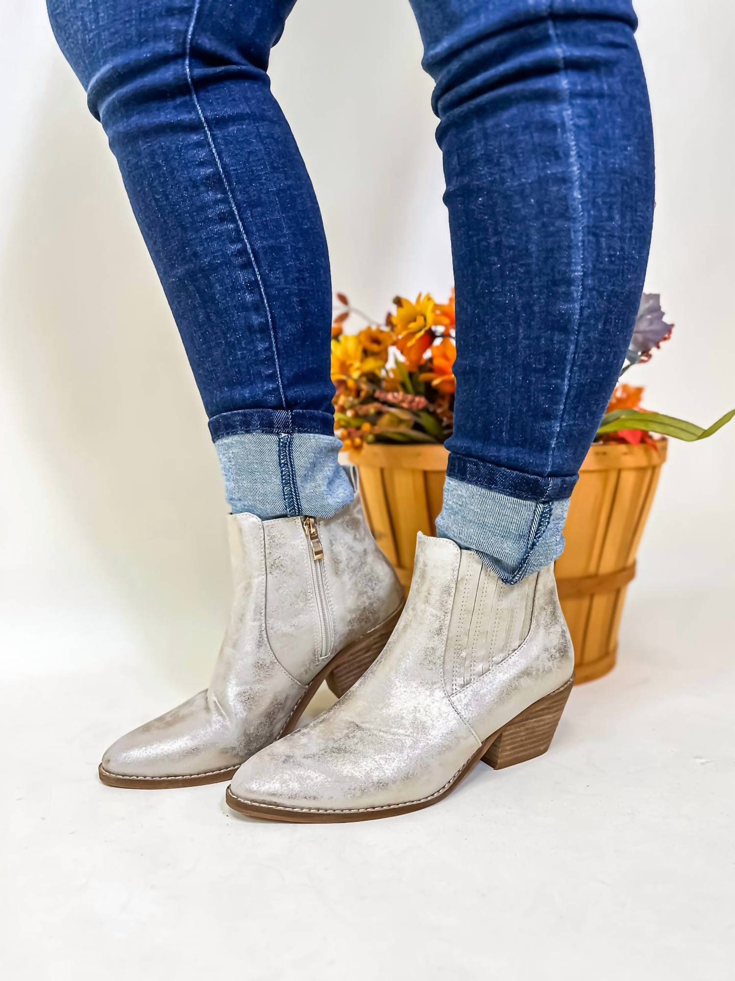 6b043d8a-c193-4c2d-b060-90f4ceedba46-upscale_15k-1500x1500-70 Corkys Footwear - Women's Metallic Potion Bootie - Image 1